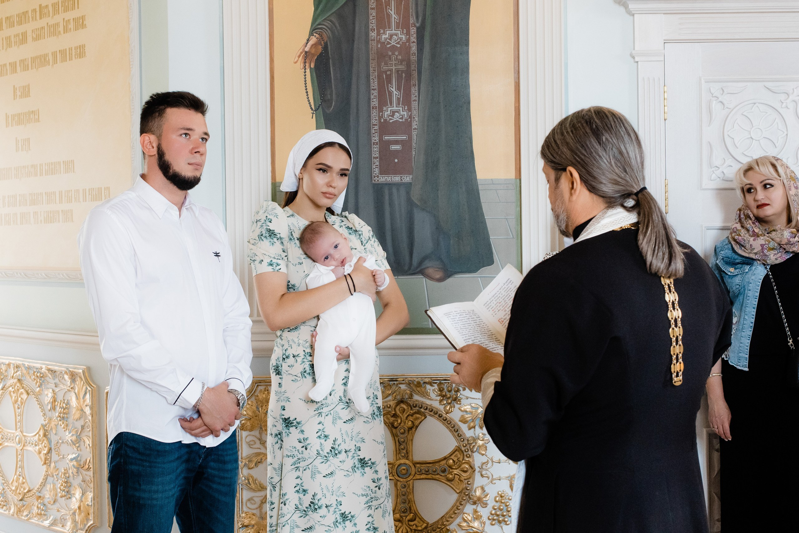 Таинство Крещение Романа. Свадебный и семейный фотограф