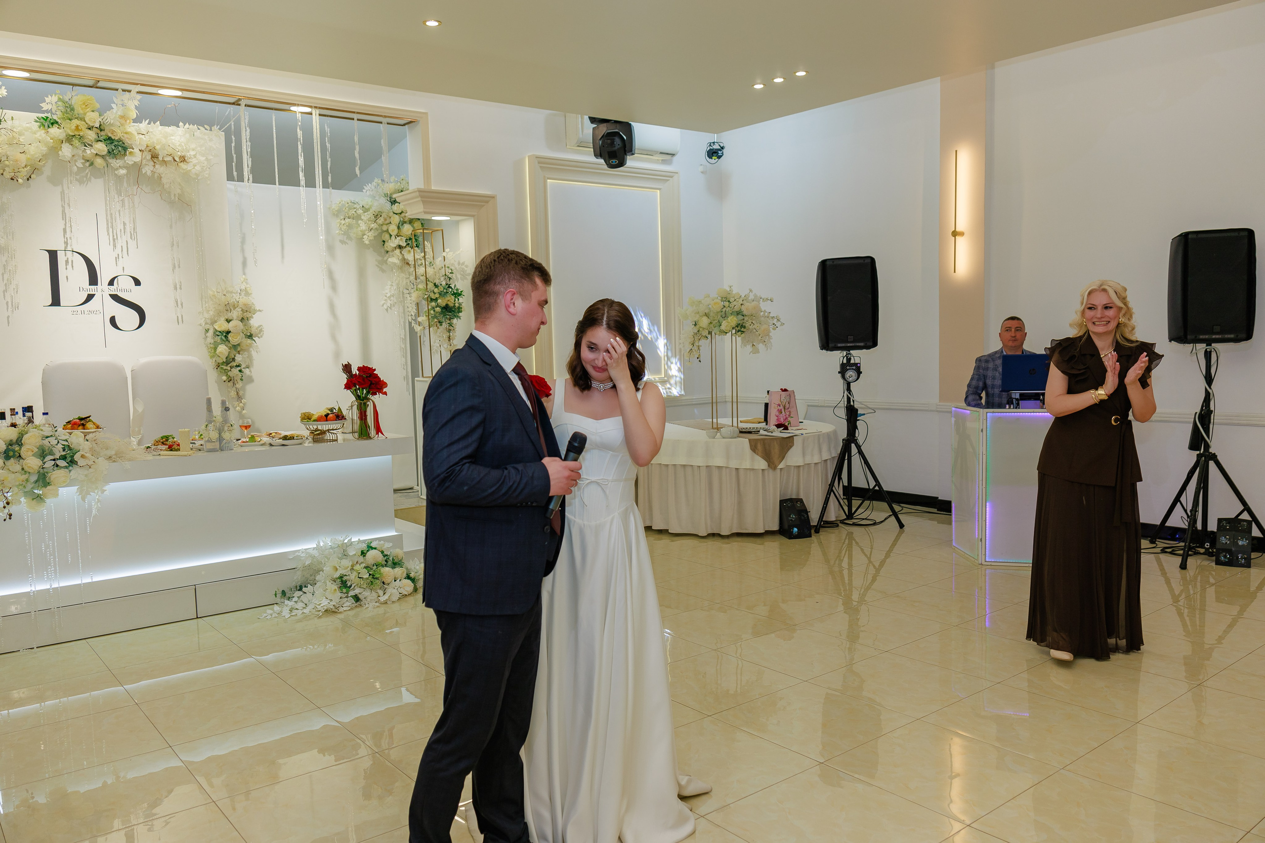 Данил и Сабина банкетный зал Beyaz Hall. Фотограф и видеограф в Крыму и Севастополе