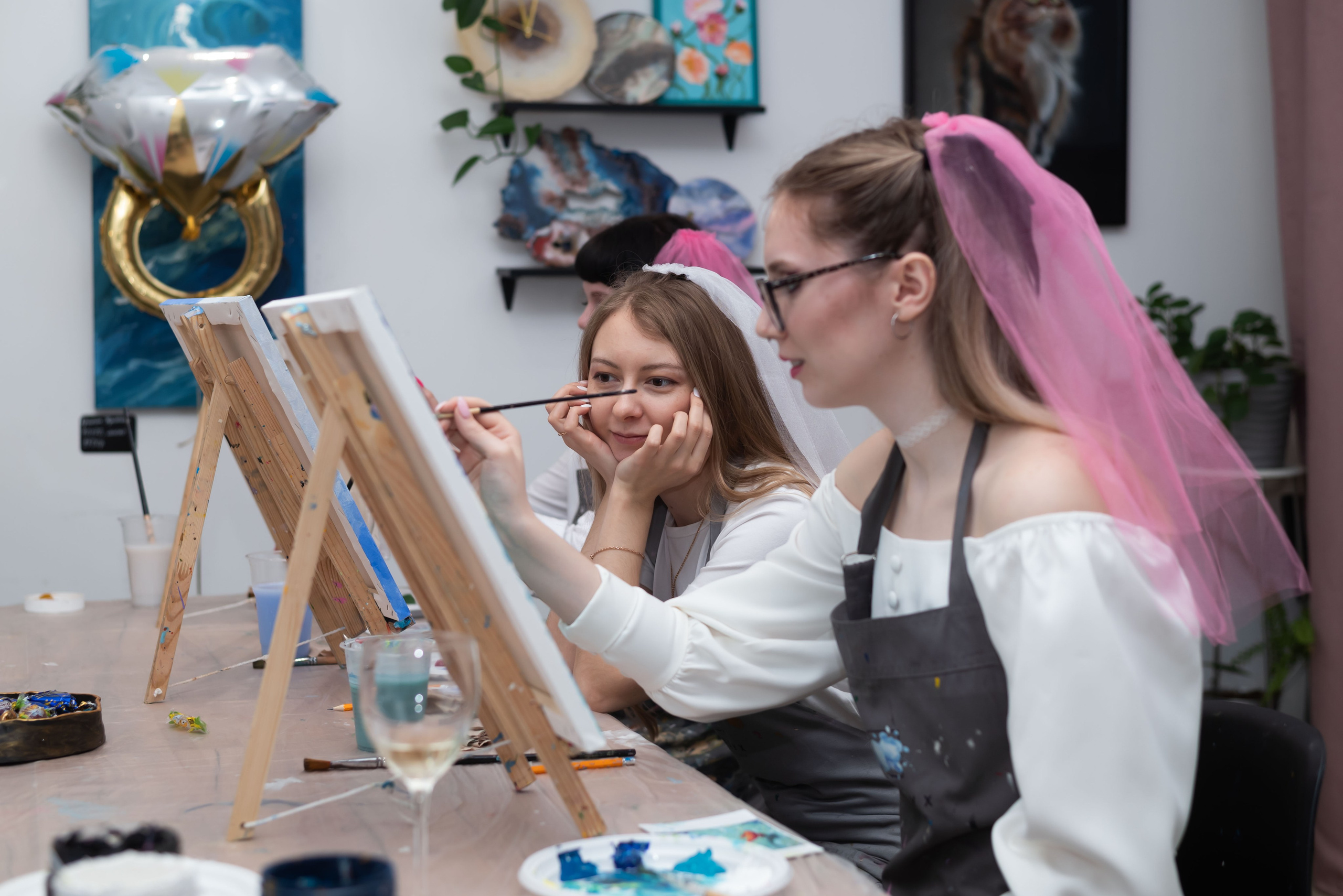 Красочный девичник. Event photographer from Moscow