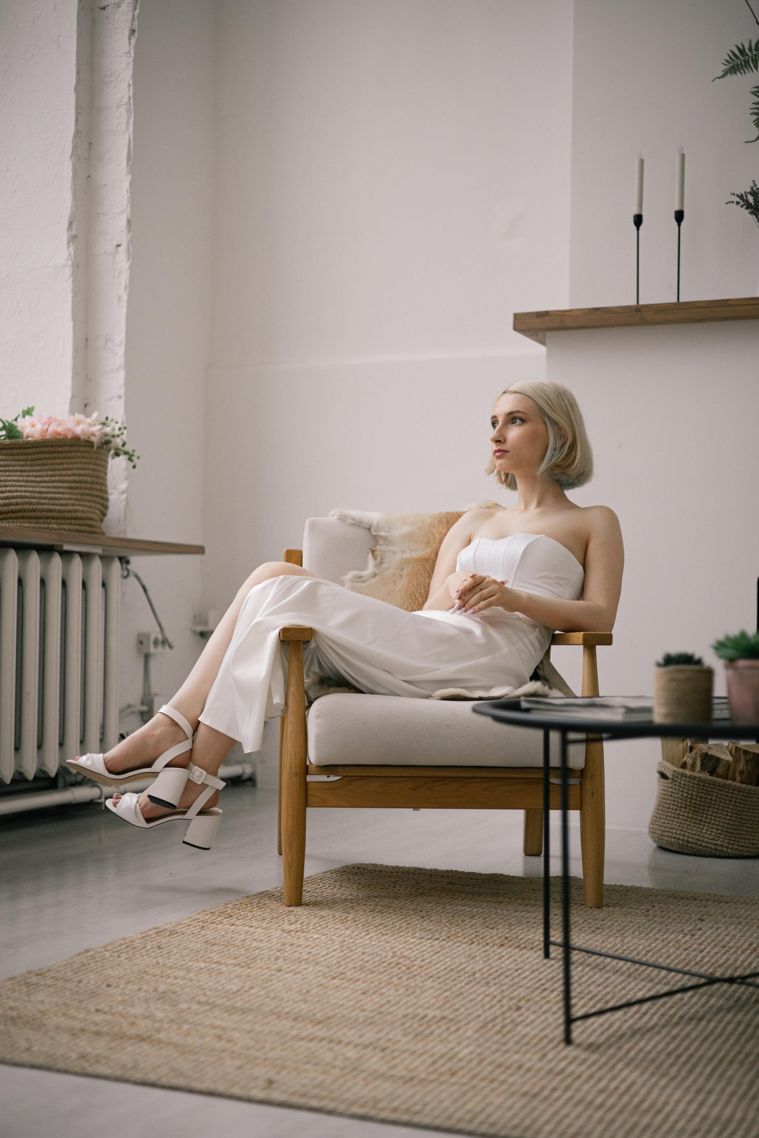 Первая студийная съемка. Евгения Волошина Фотограф Москва / Белгород