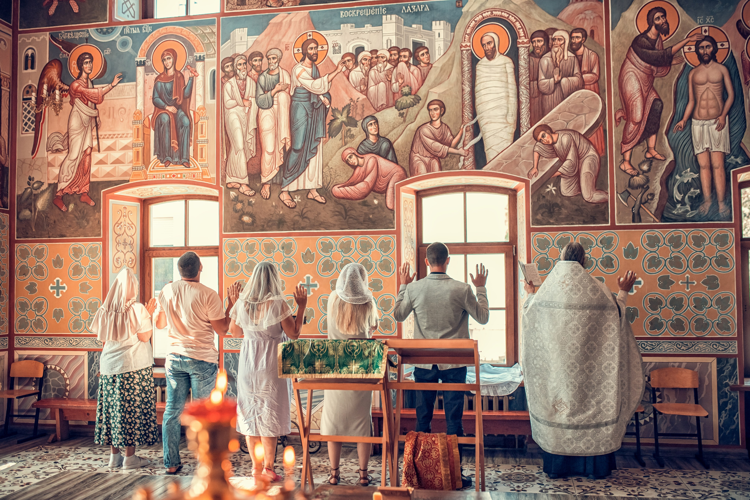 Феородовский мужской монатстырь г. Городец. Екатерина Крапивина фотограф церковных Таинств в Нижний Новгороде