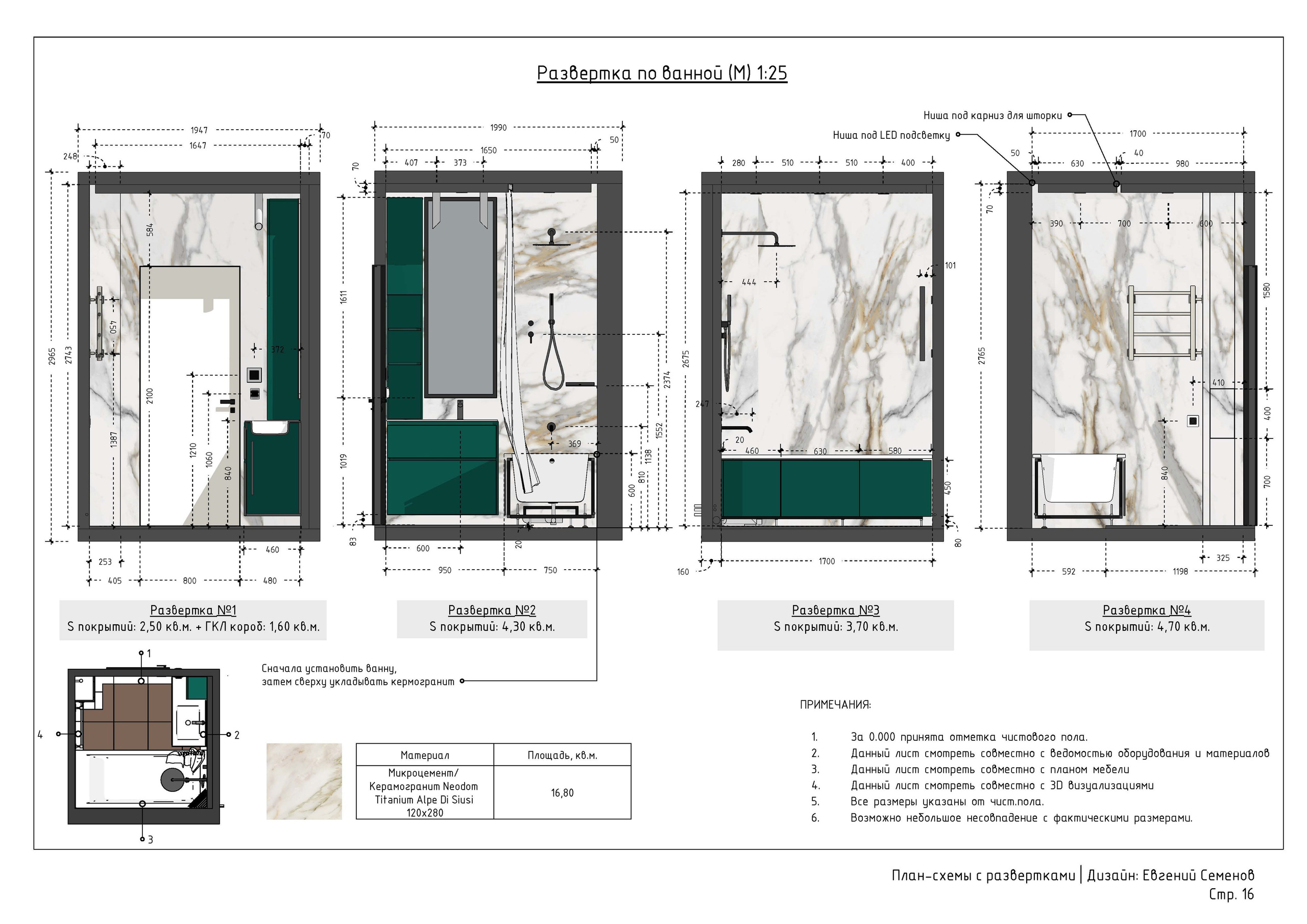 Схемы-реализации. 3D визуализация интерьера и архитектурной среды