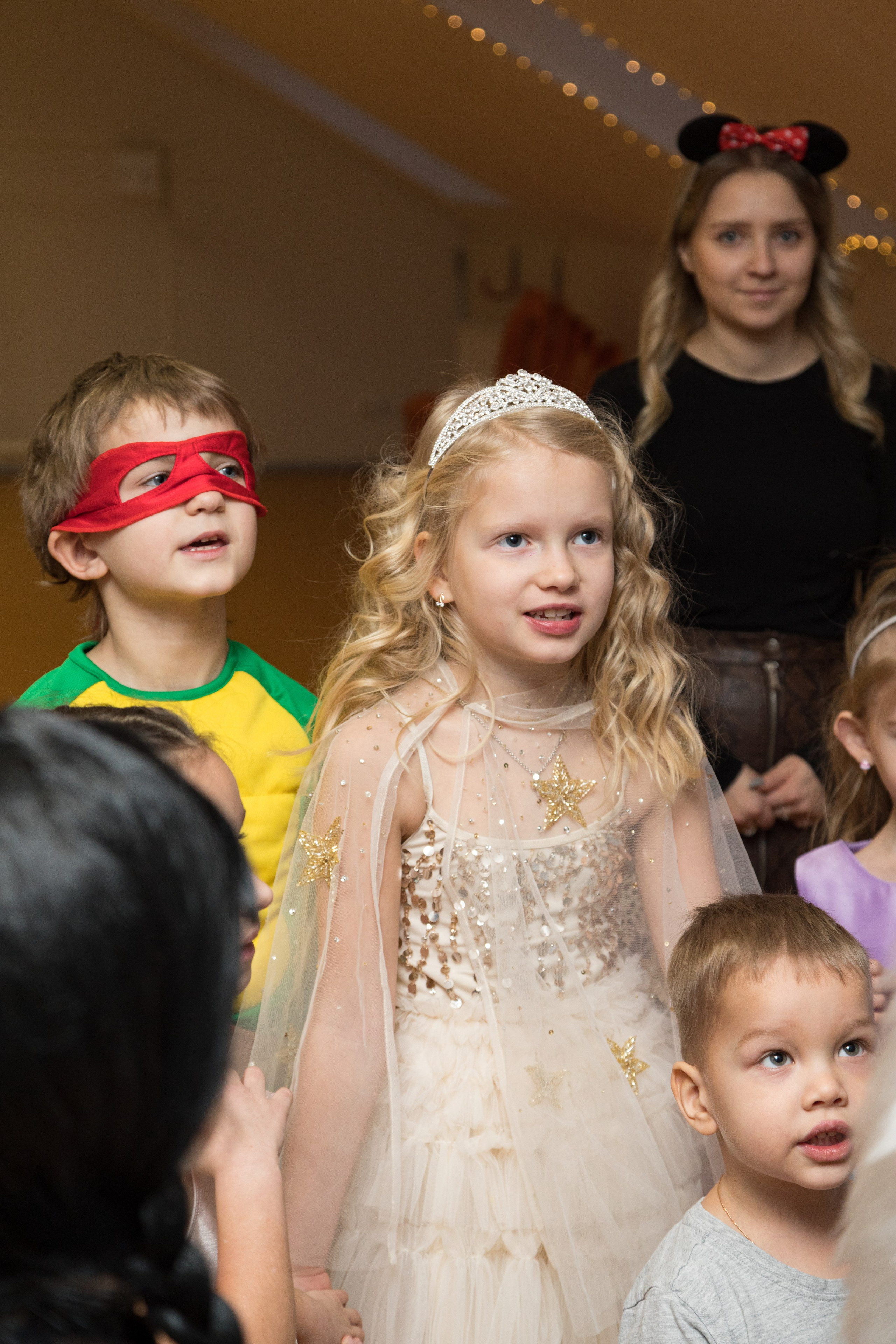 Фото детского новогоднего праздника. Детский и контент фотограф Надя Волкова Санкт-Петербург