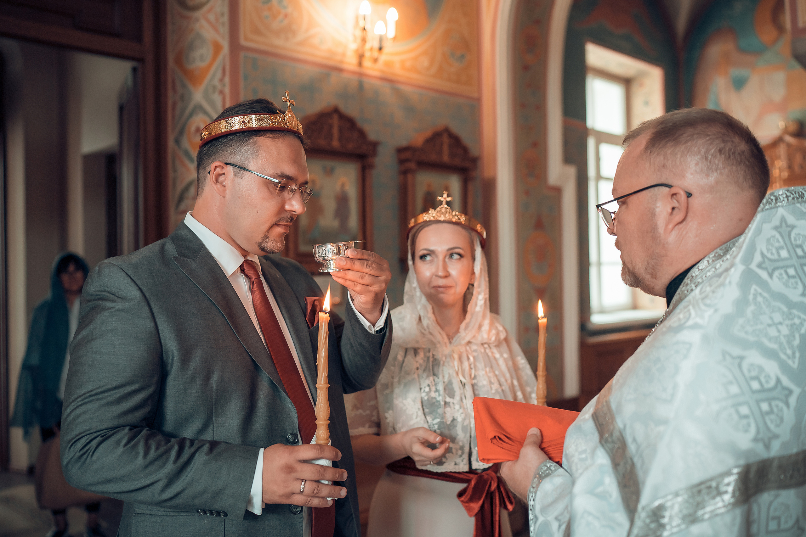 Таинство Венчания Сергея и Ирины. Фотограф на Крещение и Венчание в Красноярске Рамазанова Юлия