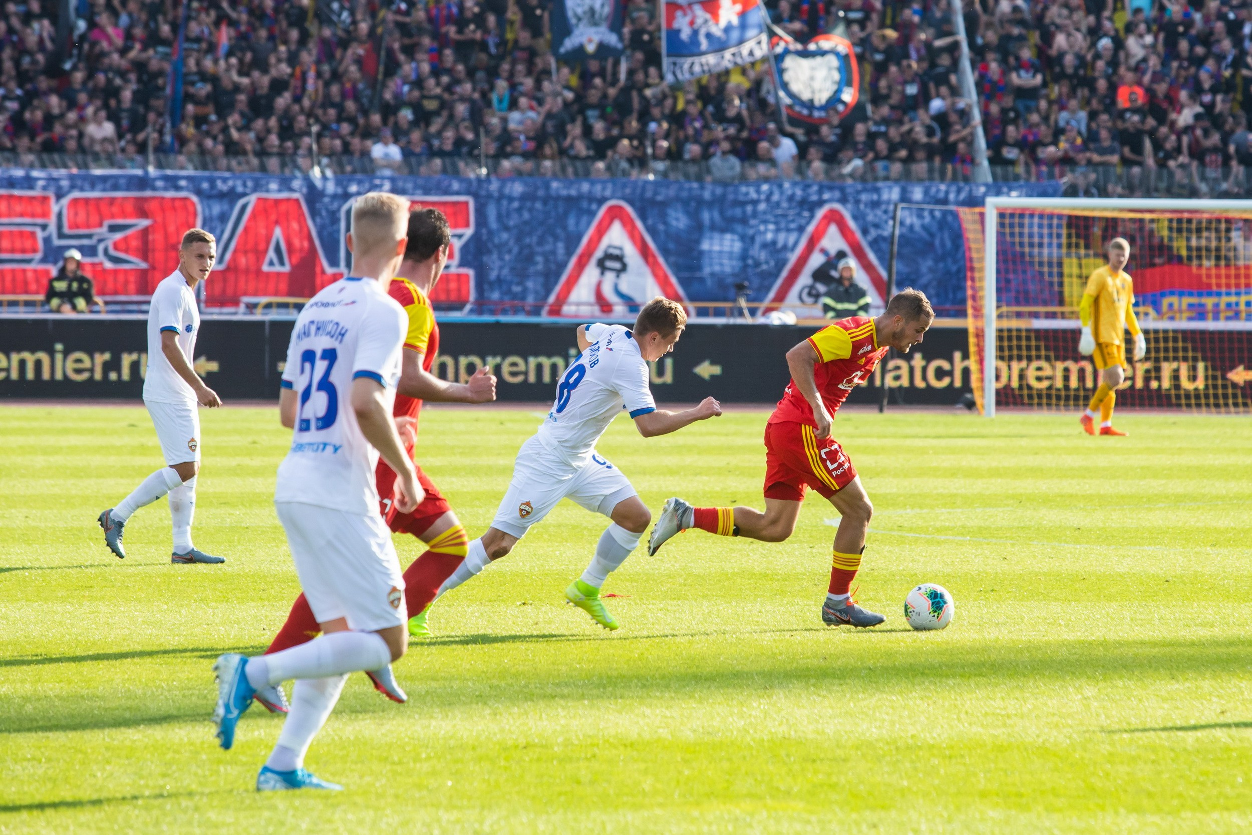 Арсенал 1-2 ЦСКА (1 сентября 2019). Репортажный фотограф Алексей Пирязев