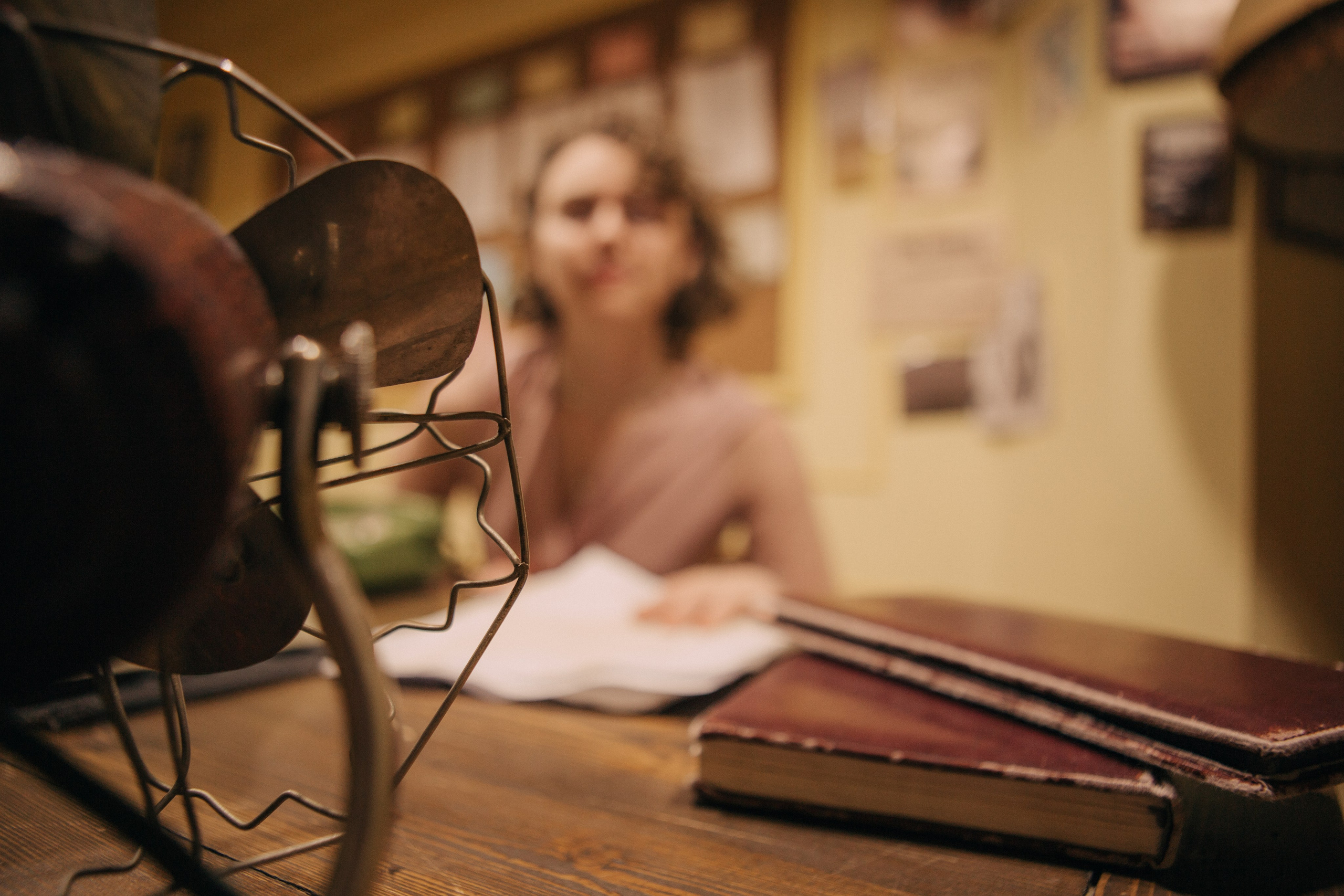 A cinematic daydream in the spirit of Wes Anderson’s style. Portrait, family and pet photographer in Cyprus, Ksenia Bourdelle