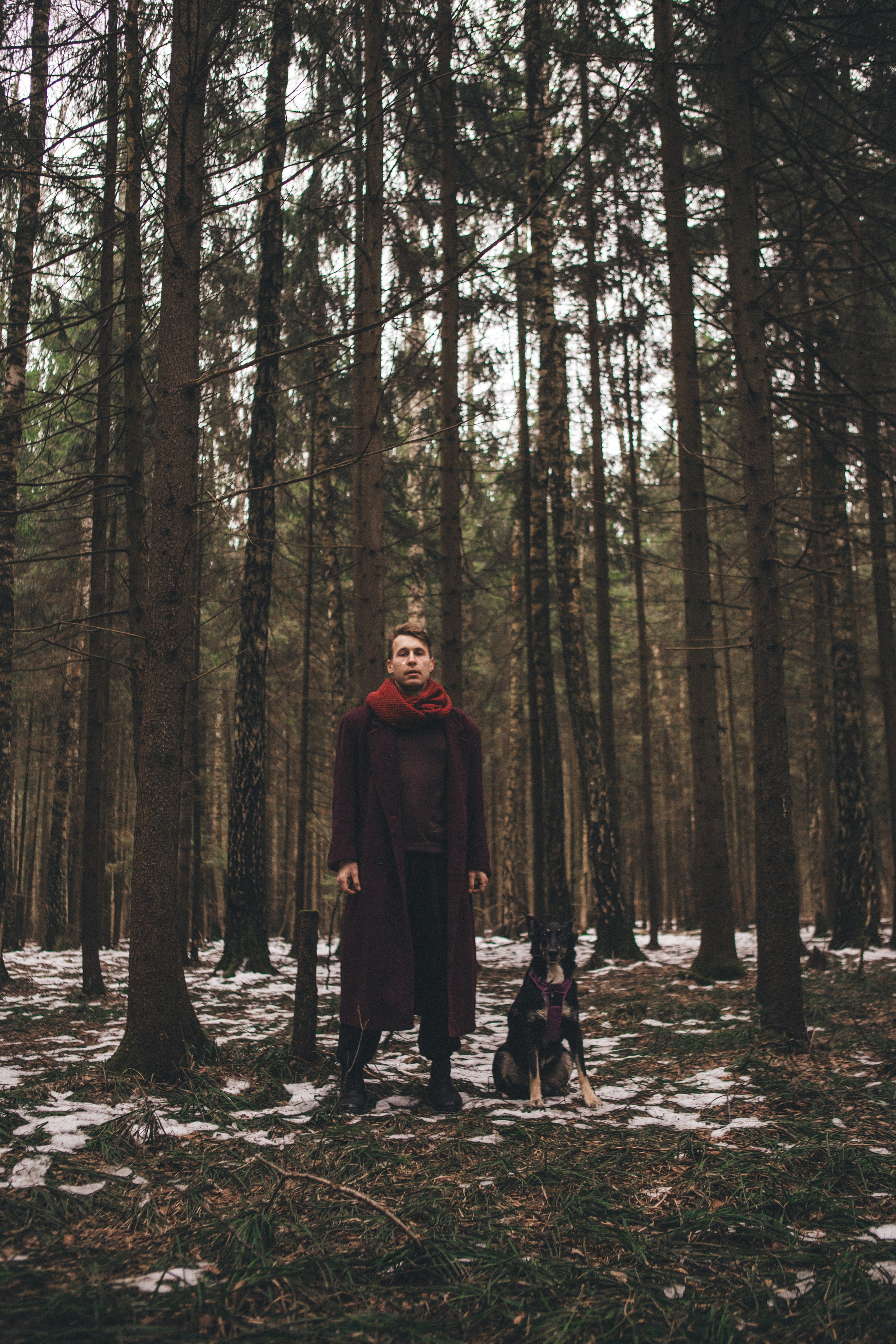 A cinematic tale of true love and unbreakable friendship between a man and a dog. Portrait, family and pet photographer in Cyprus, Ksenia Bourdelle