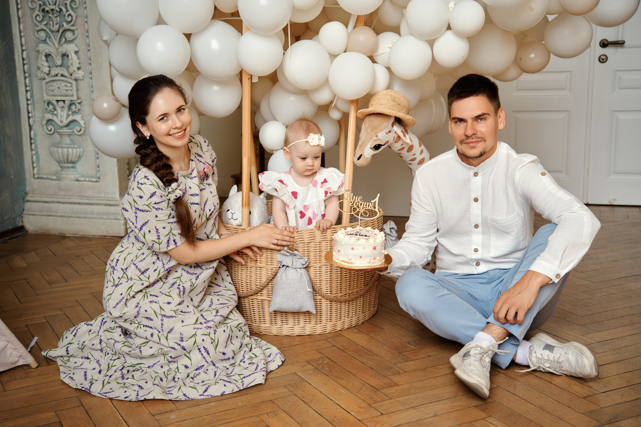 Машеньке 1 год. Фотограф в Воронеже Тазаева Светлана