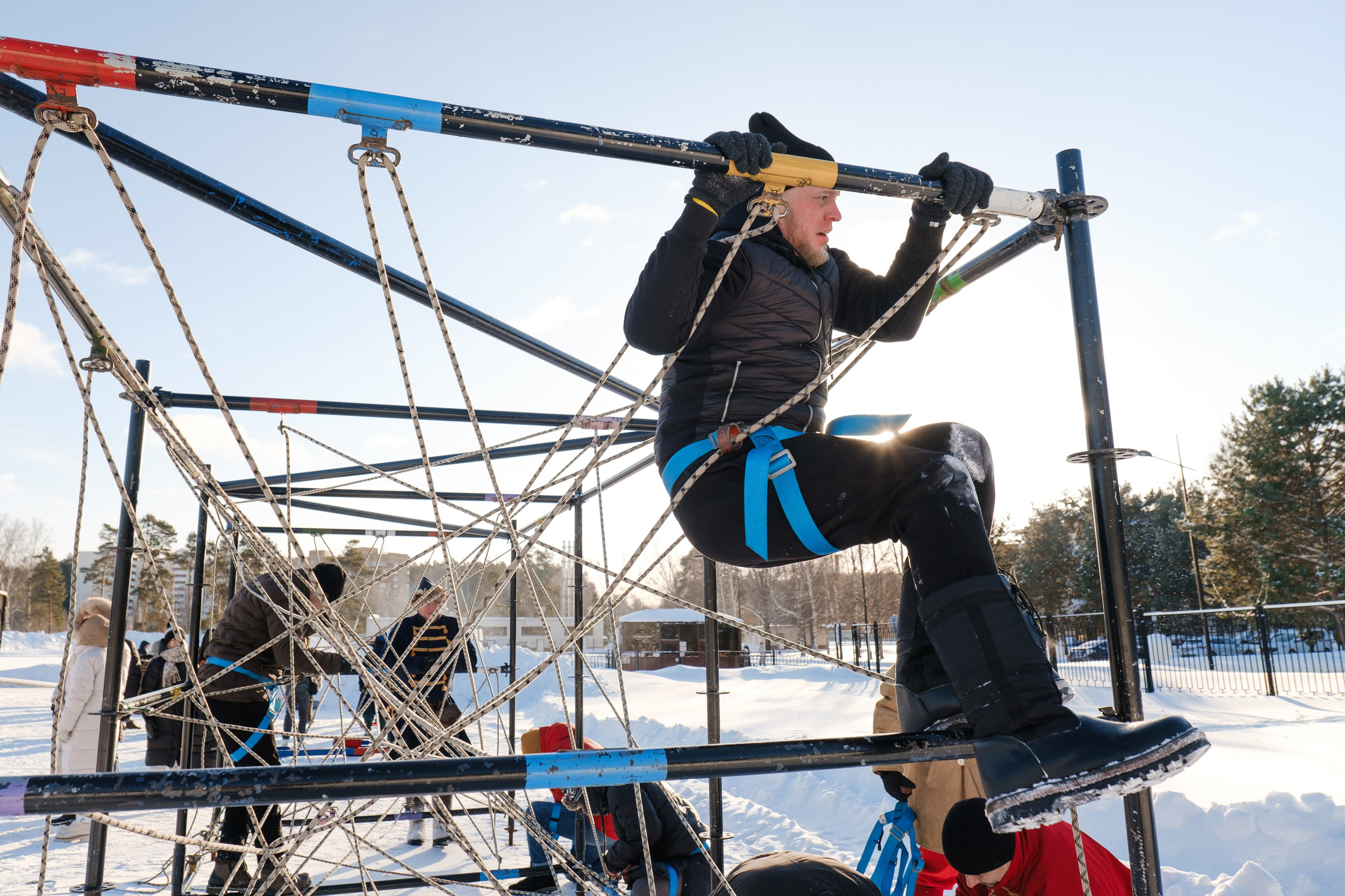 Зимние игры. Свадебный и семейный фотограф Ксения Ржевская (Митрохина)