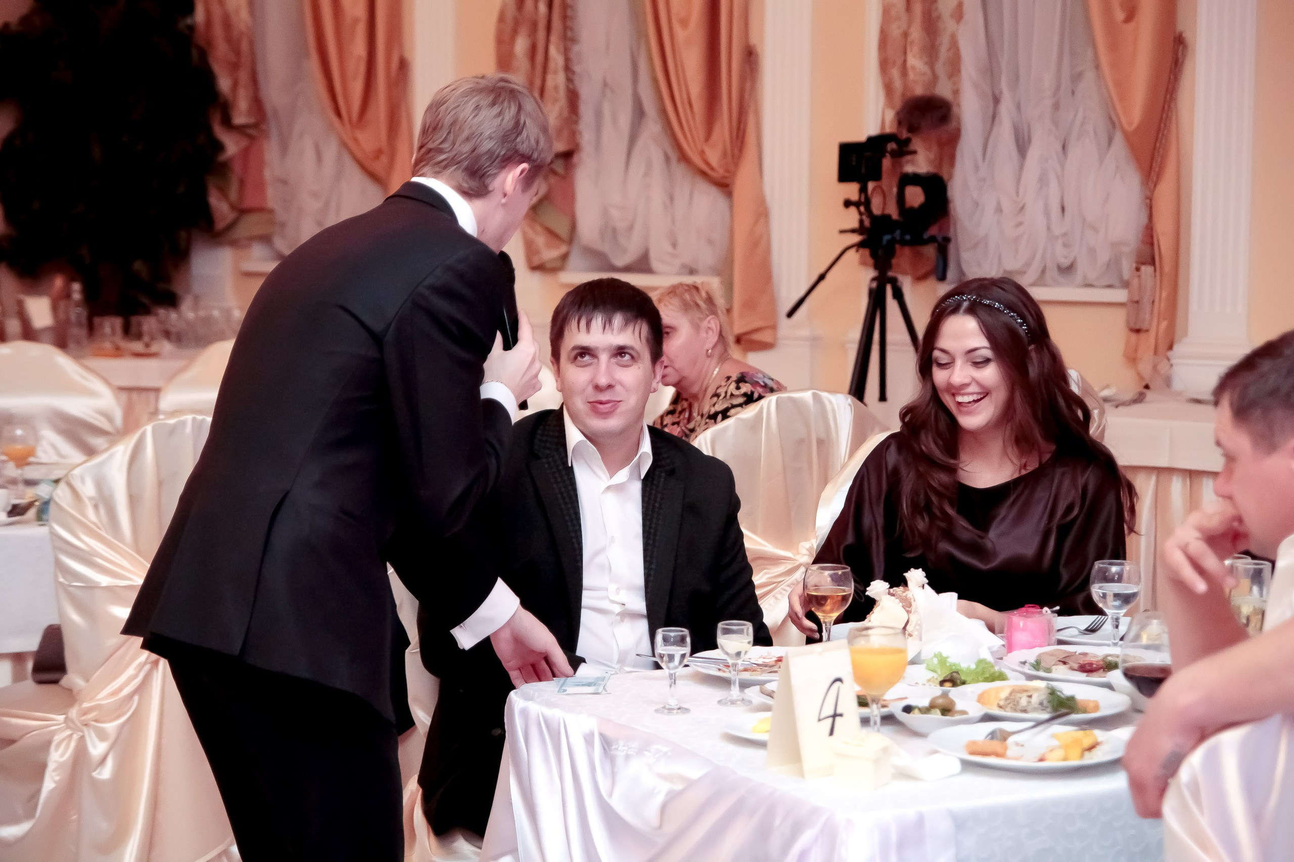 Банкет/Banquet. Максим Матвийченко и Виктория Басова профессионалы своего дела