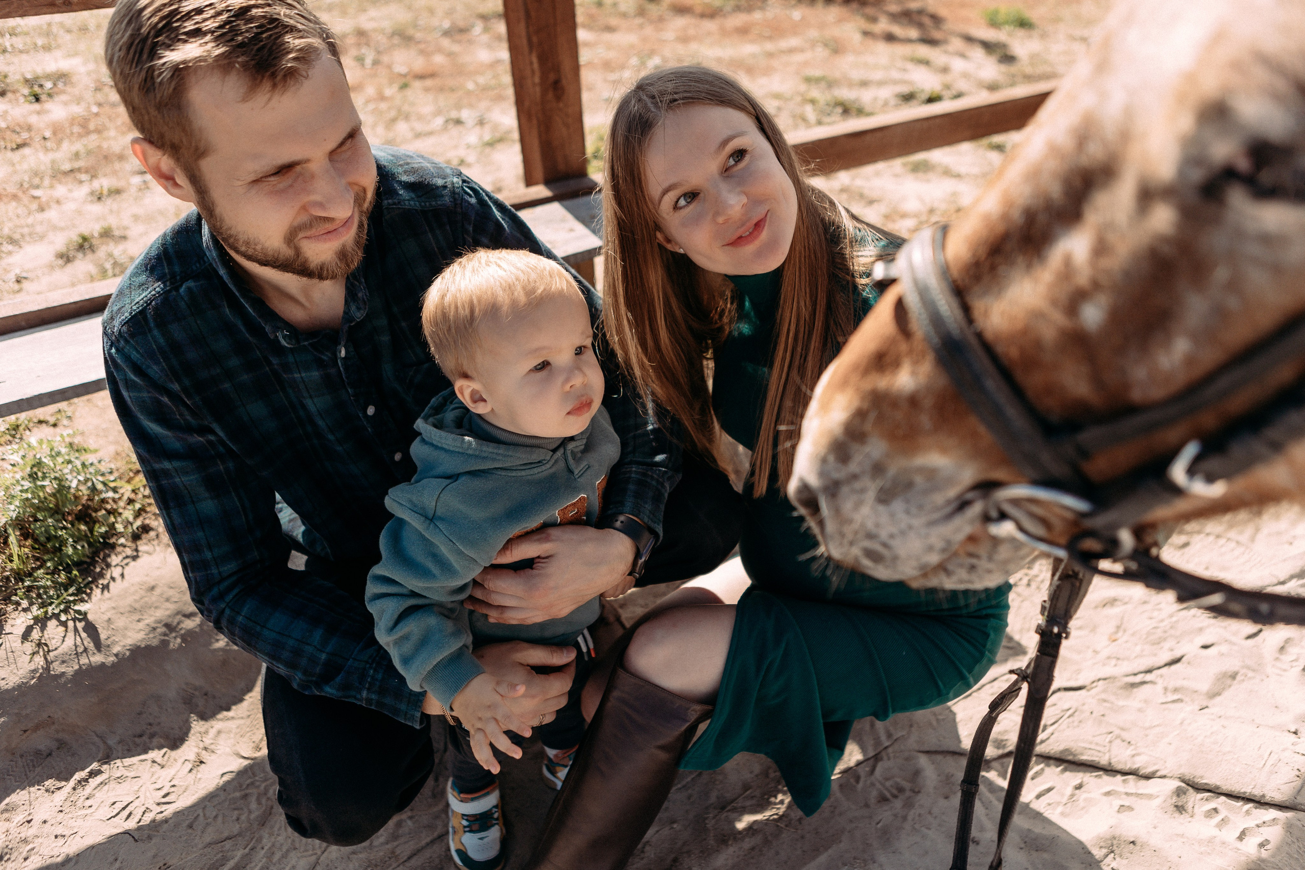 Конная прогулка. Семейный фотограф в Нижнем Новгороде Доронина Юлия