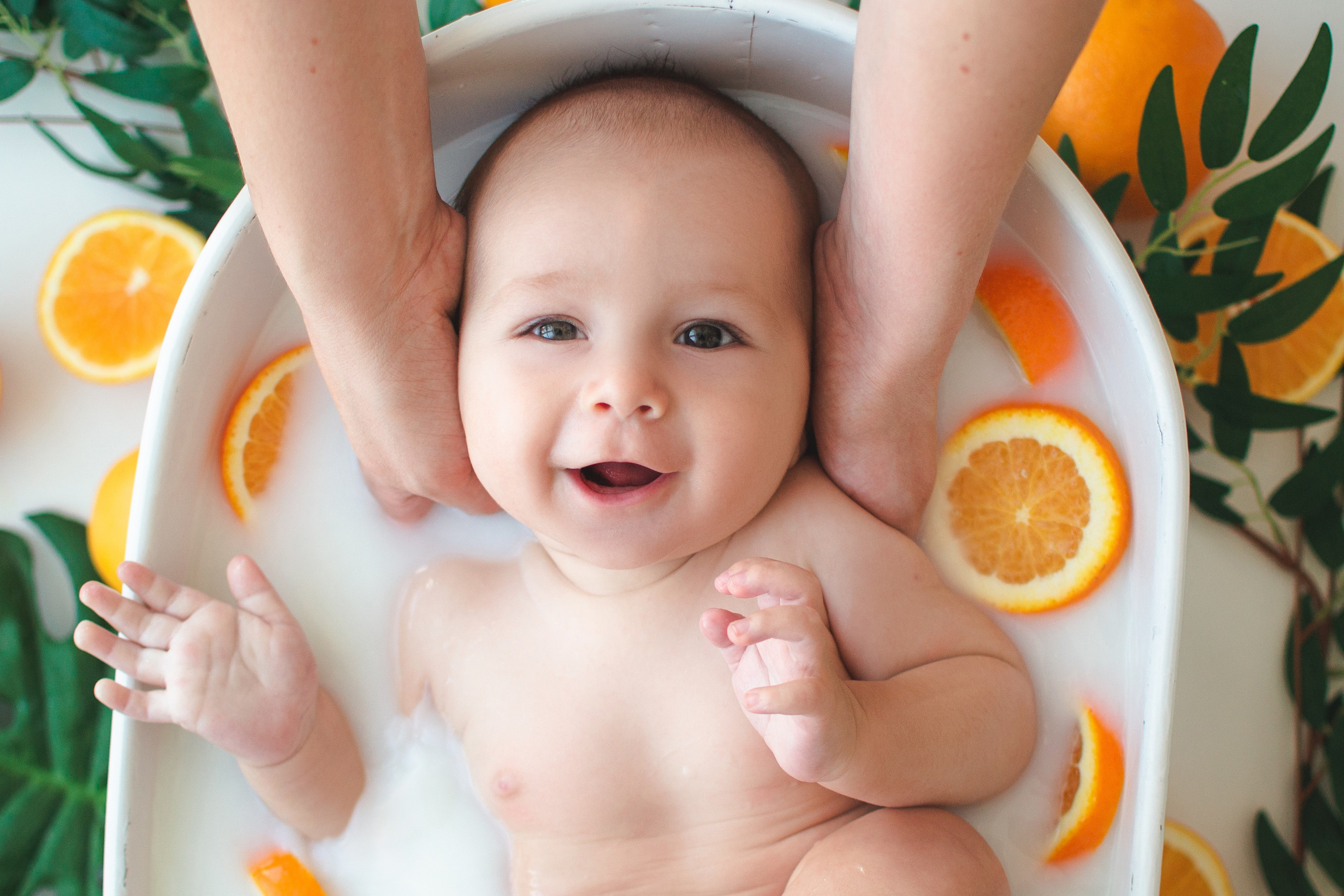 Молочные ванны. Фотограф новорождённых в Санкт-Петербурге Наталья Булгакова