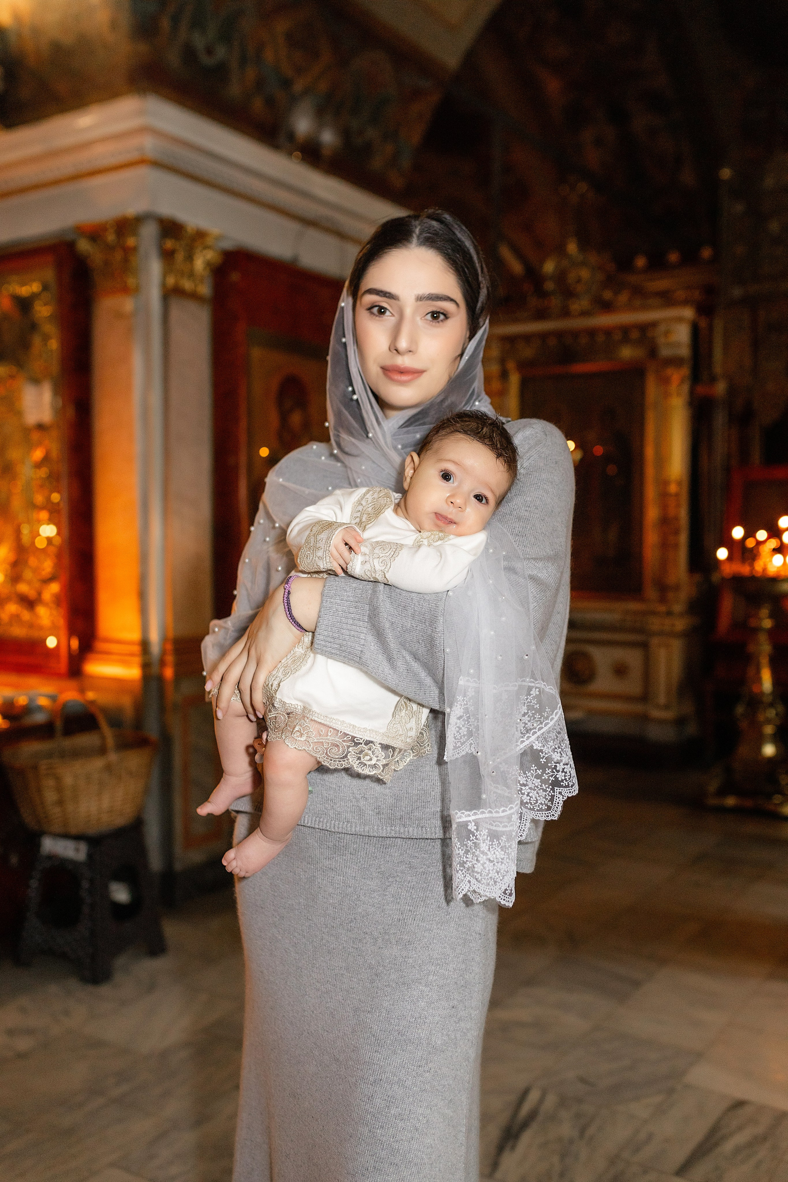 Таинство крещения Лилии. Фотограф в Железнодорожном и Балашихе