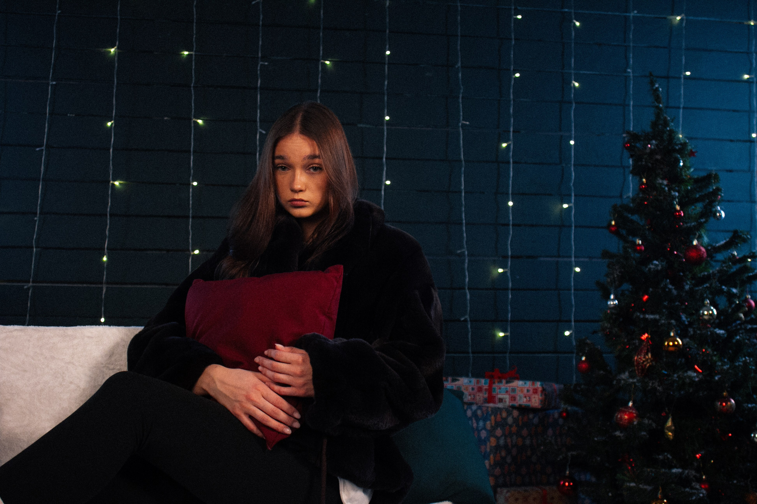 Новогодняя фотосессия для Марго. Креативный фотограф Нижний Новгород Никита Корольков