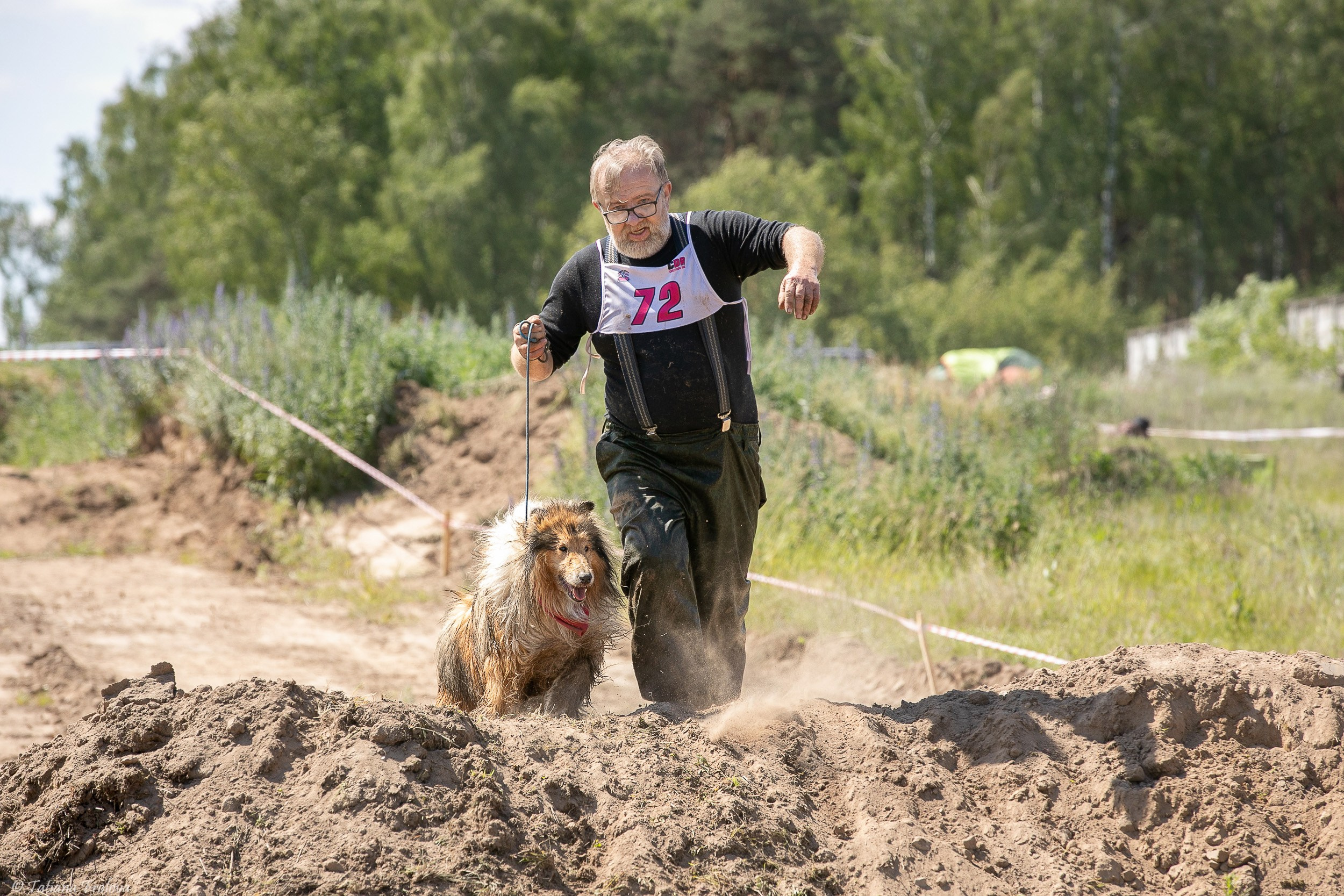 Фоторепортаж с забега с собаками. Фотограф-анималист в Москве и Московской области Татьяна Фролова
