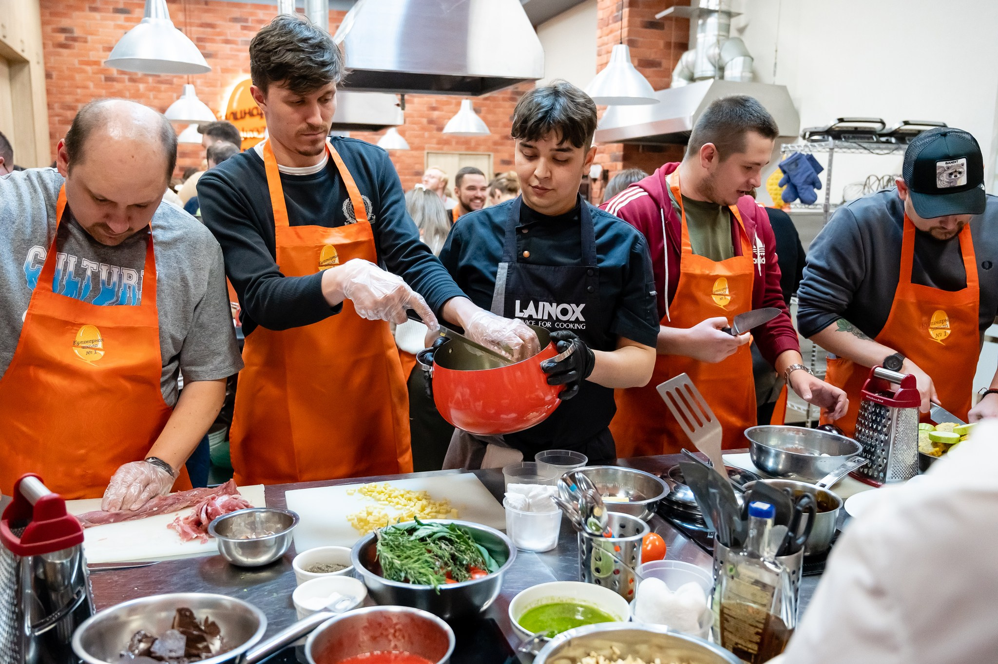 Кулинарная школа. Свадебный и семейный фотограф из Санкт-Петербурга Климов Анатолий