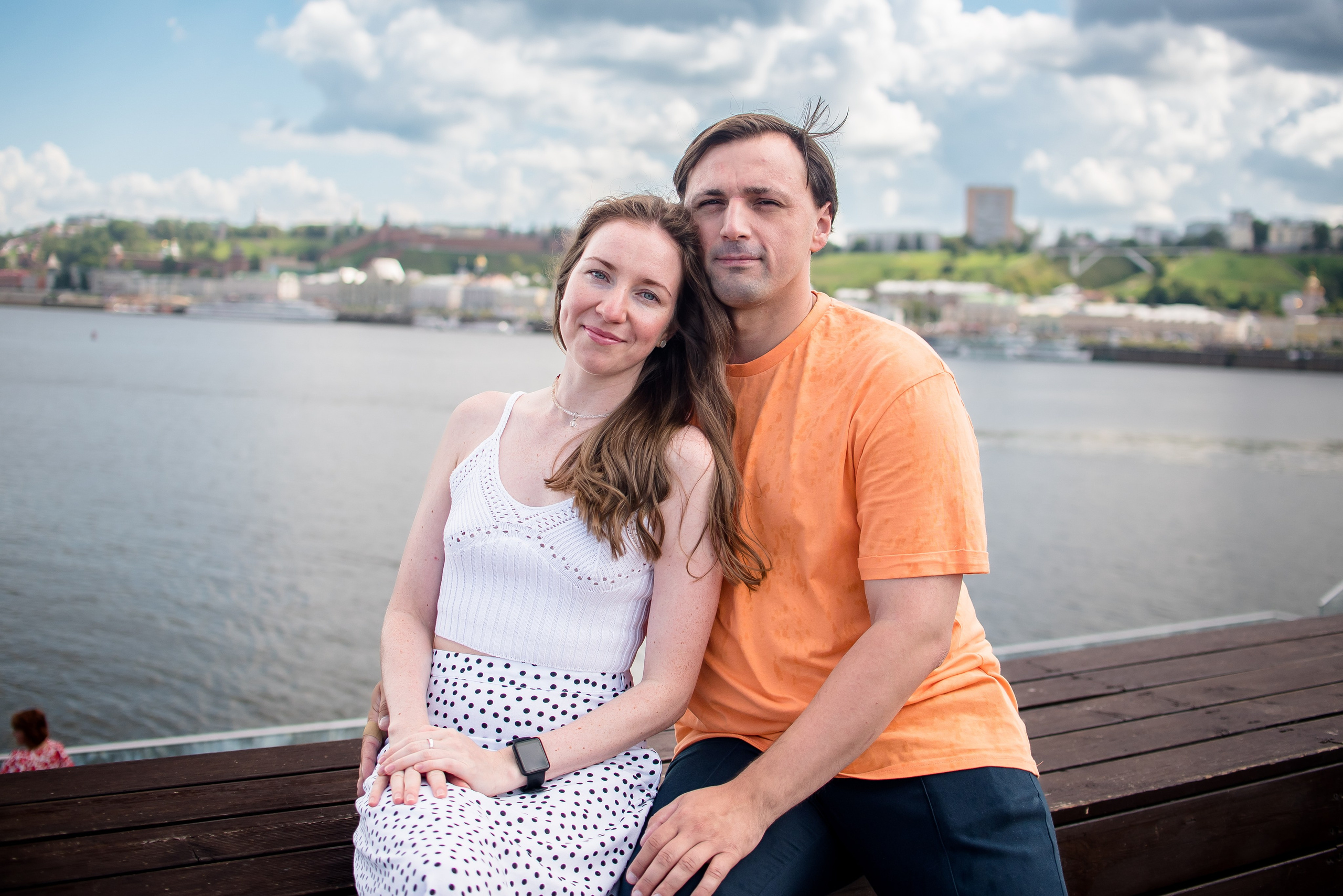 Семейная прогулочная фотосессия. Фотограф Макс Огурцов в Нижнем Новгороде