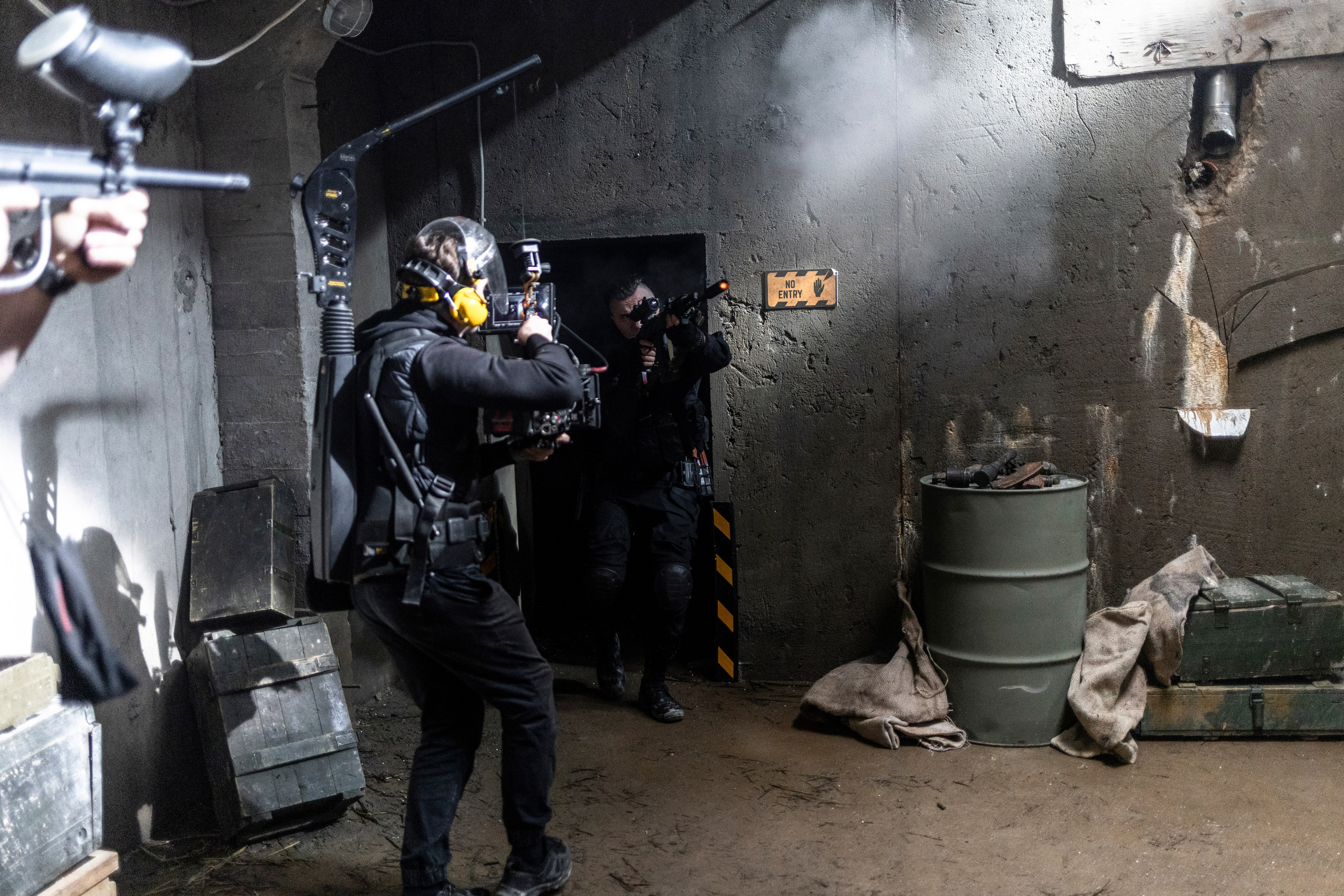 Бэкстейдж RADIO TAPOK — Фрау Чёрная Смерть. Репортажный фотограф, Москва, Закат