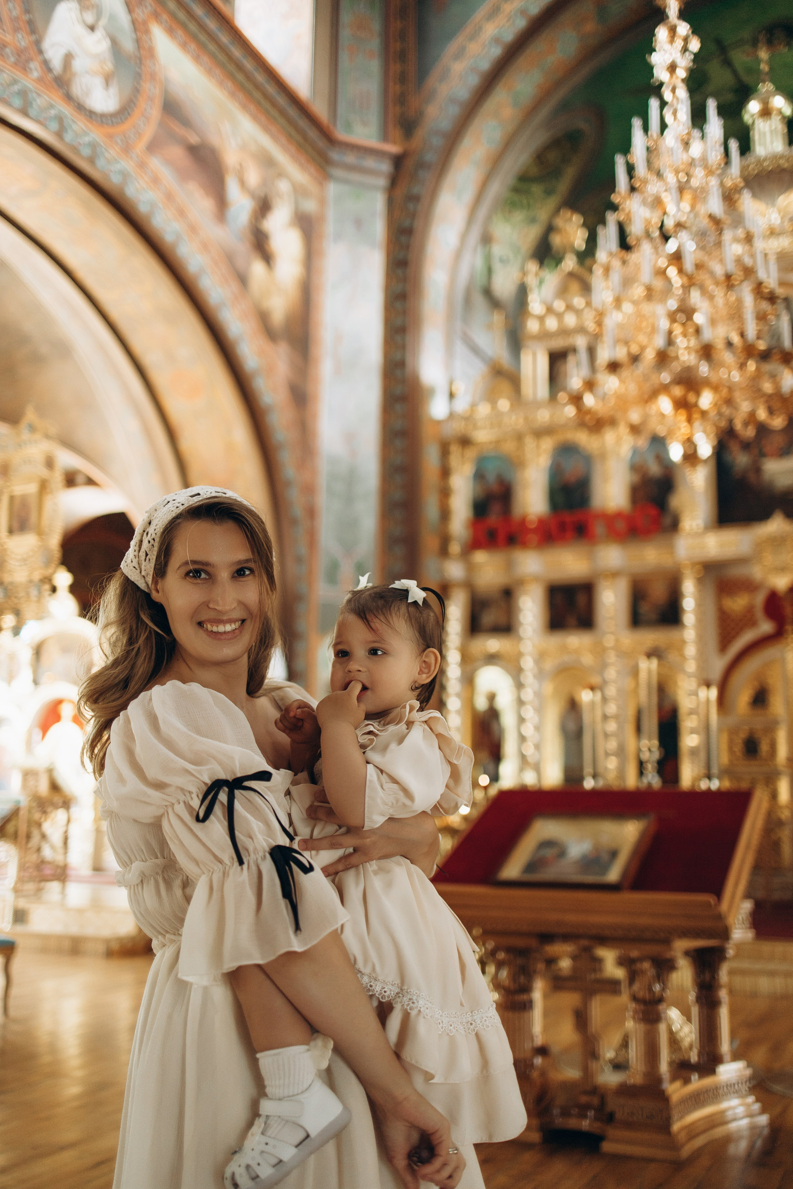 Крещение Стефании. Самый теплый фотограф в Краснодаре Рябоконь Ксения