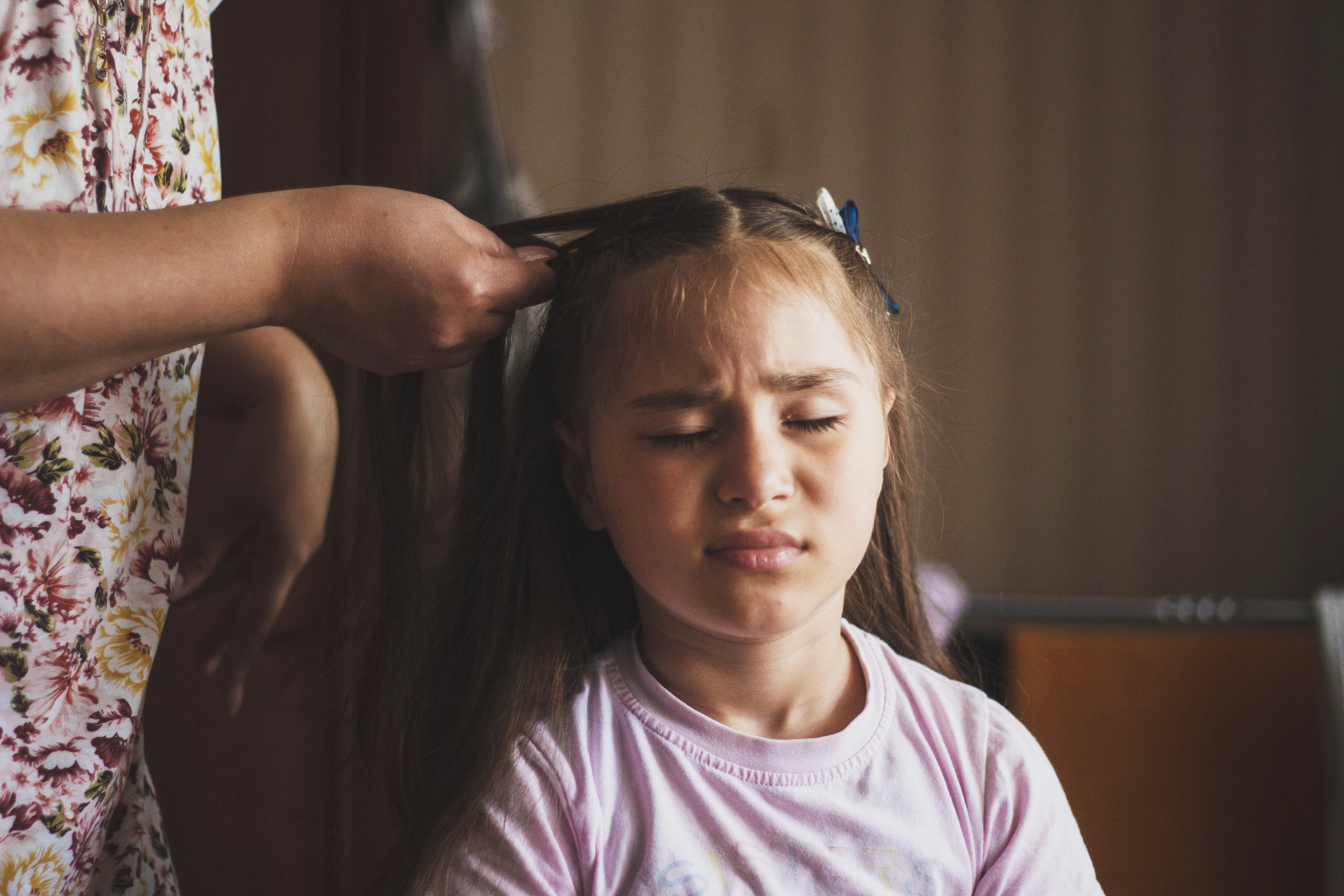 Утро мамы и дочки. Детский и семейный фотограф в Москве