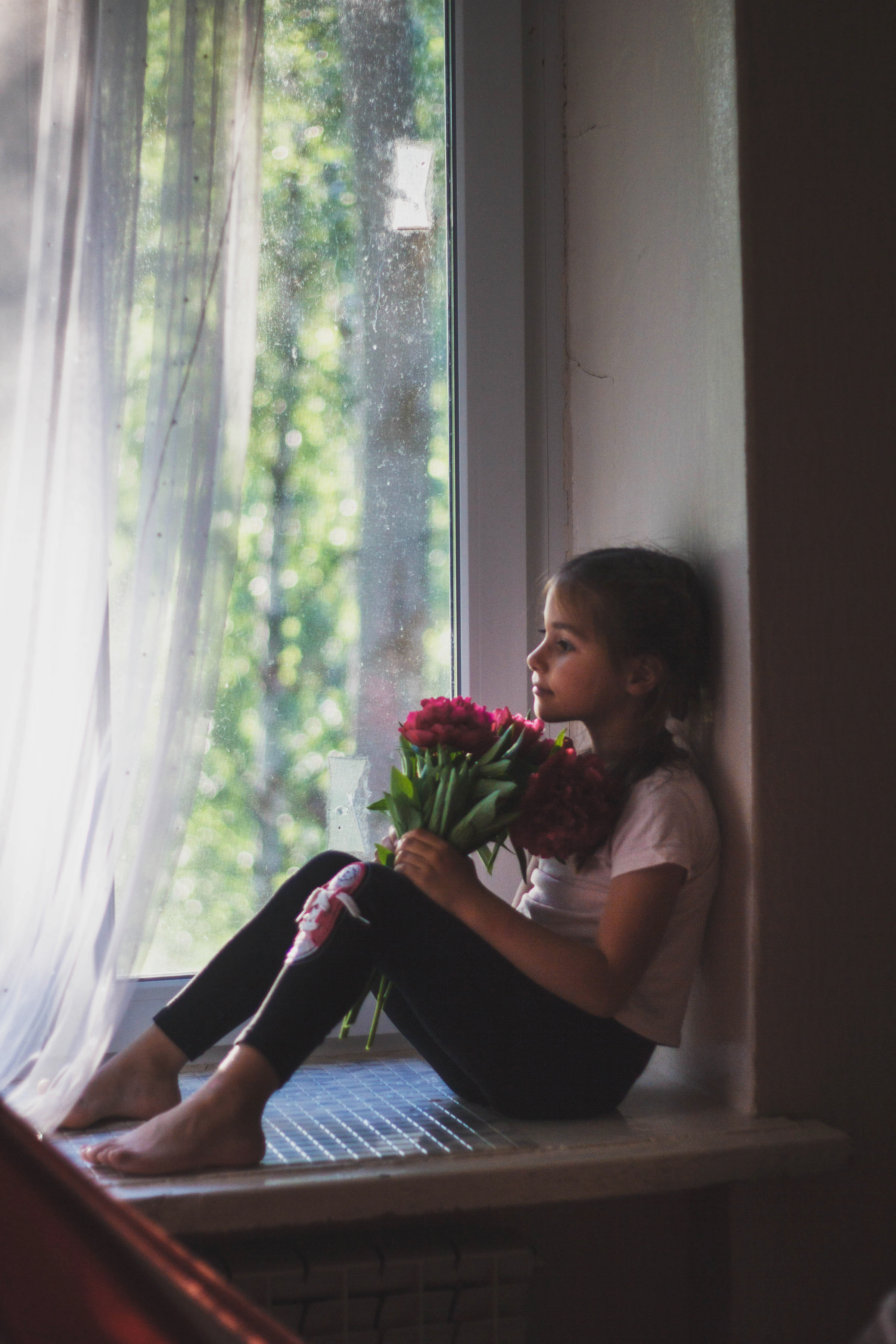 Утро мамы и дочки. Детский и семейный фотограф в Москве