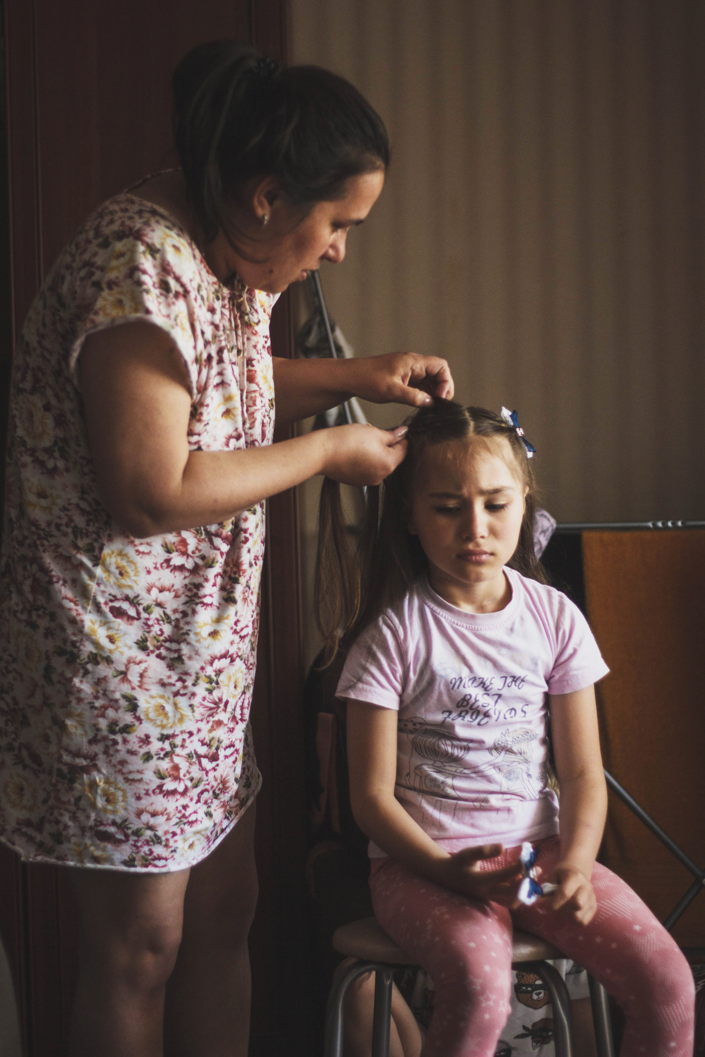 Утро мамы и дочки. Детский и семейный фотограф в Москве