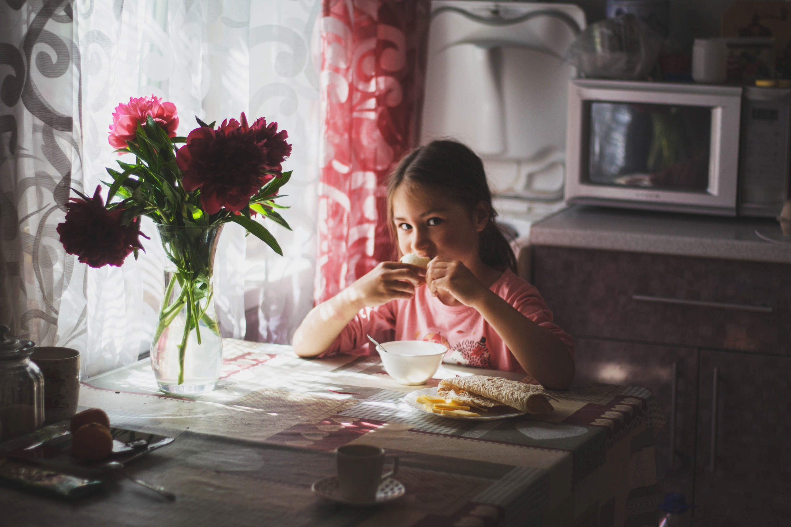 Утро мамы и дочки. Детский и семейный фотограф в Москве