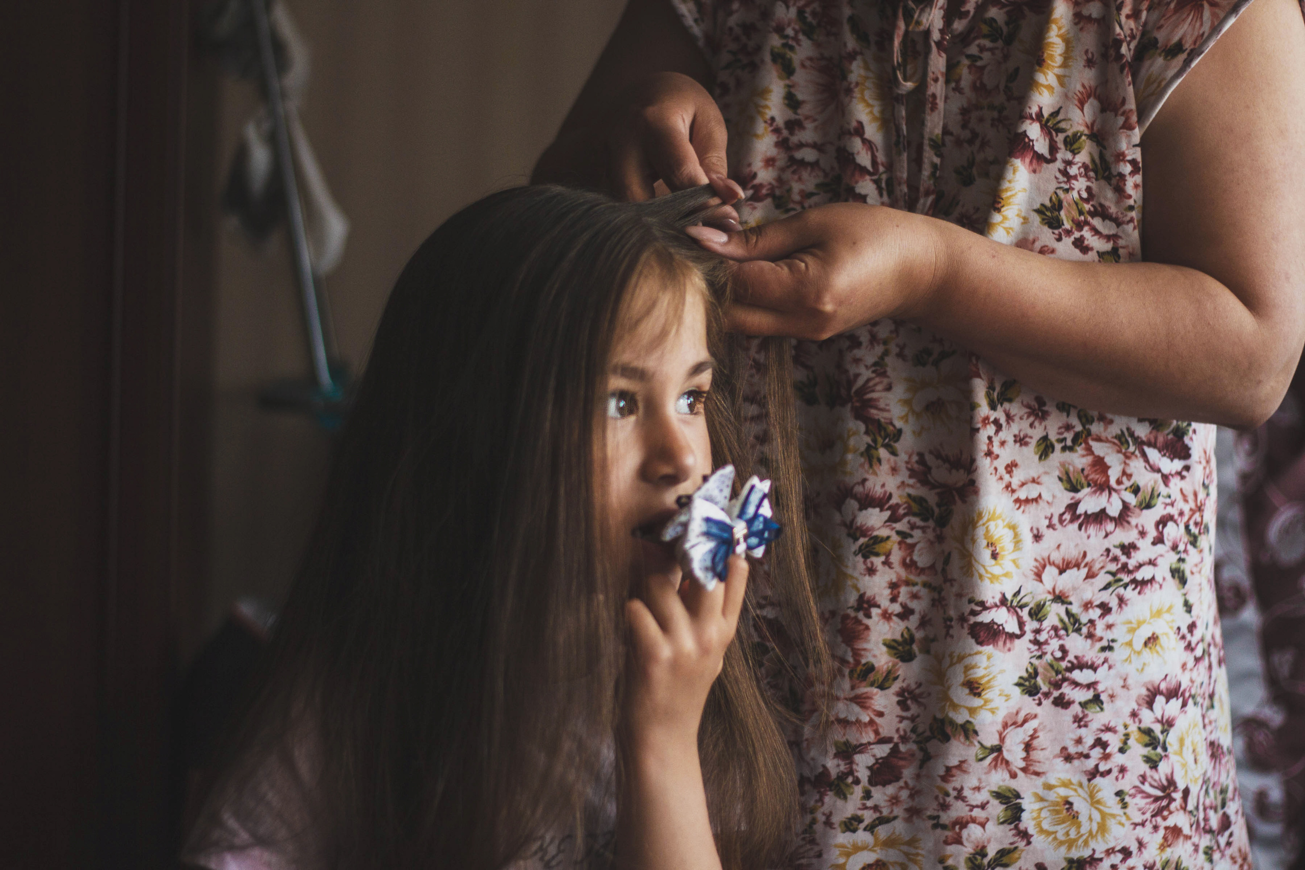 Утро мамы и дочки. Детский и семейный фотограф в Москве