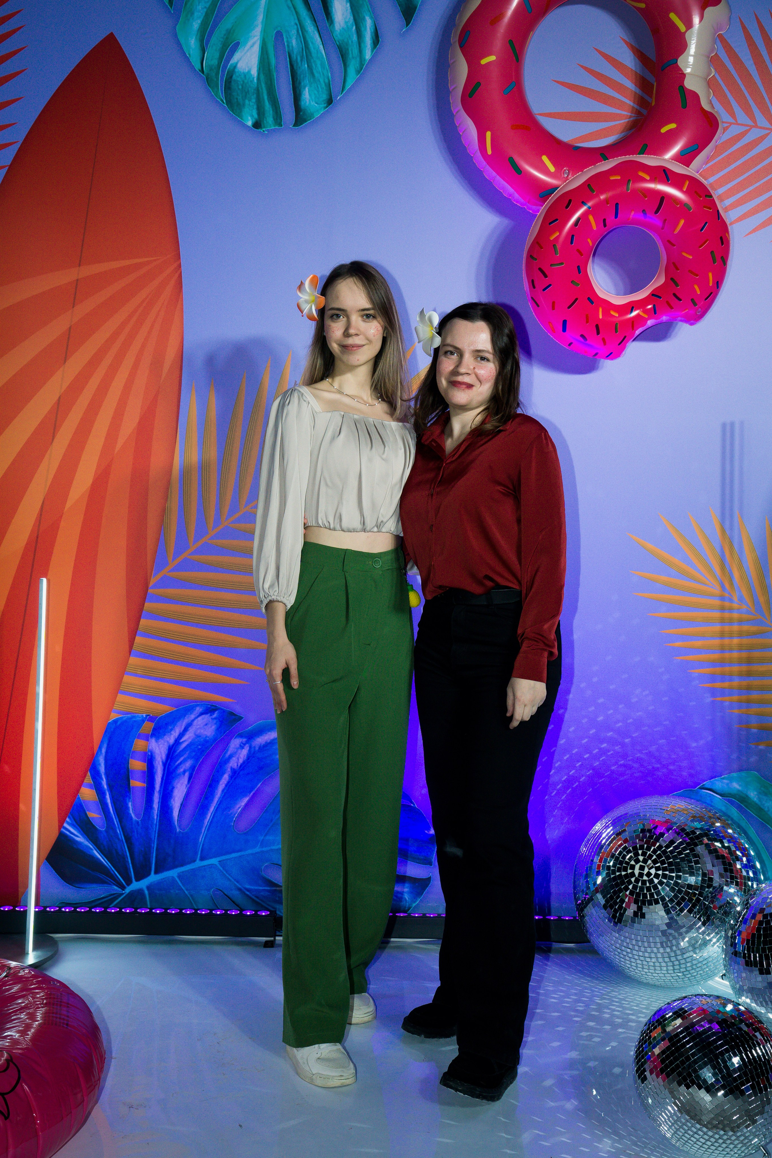 МТС корпоратив Гавайская вечеринка. Фотограф