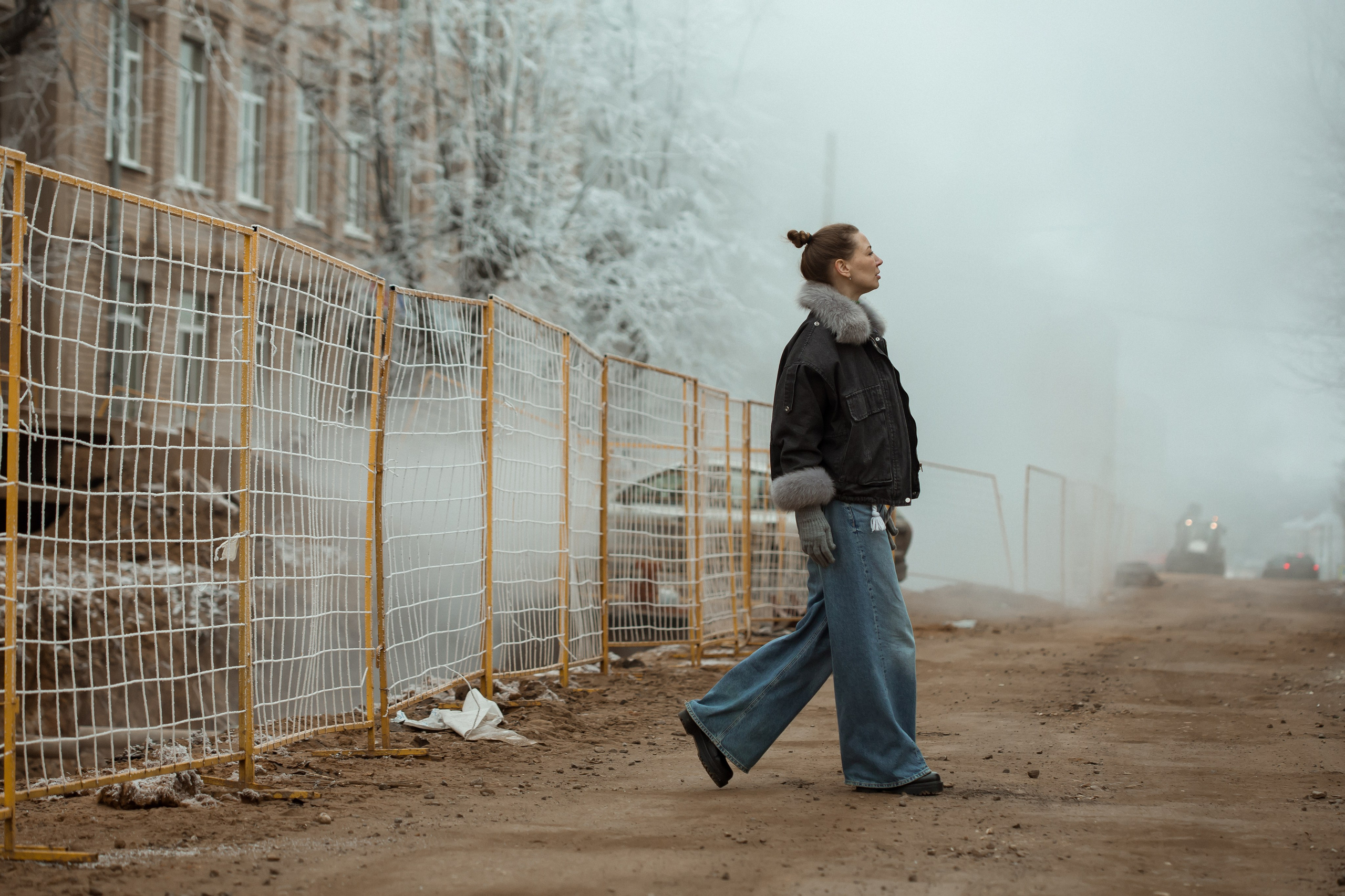 Зимняя уличная фотосессия в Костроме — фотограф Екатерина Селиверстова. Портретный и репортажный фотограф Екатерина Селиверстова, Кострома