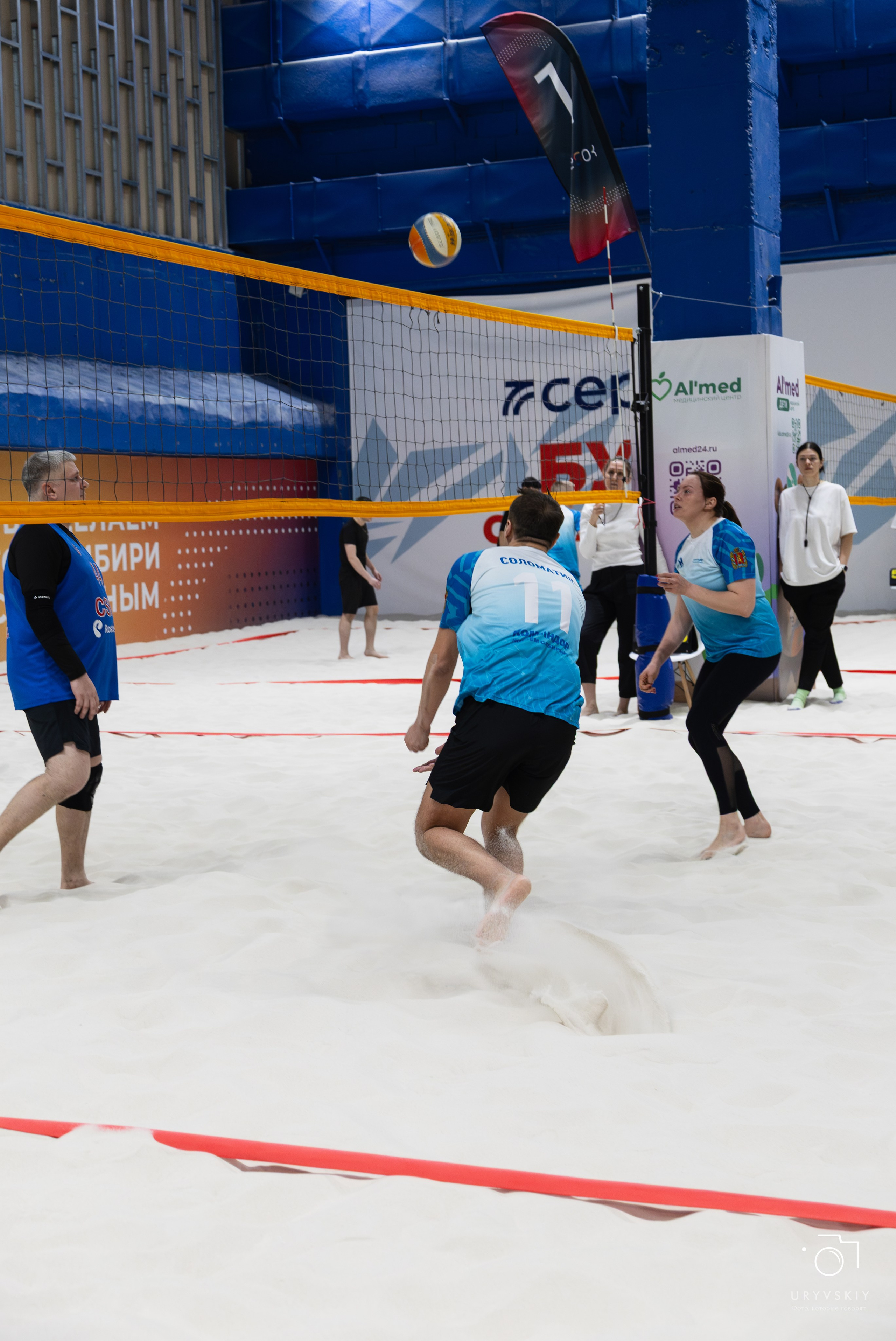 Турнир по пляжному волейболу ГК Командор. Игорь Урывский. Фотограф Красноярск
