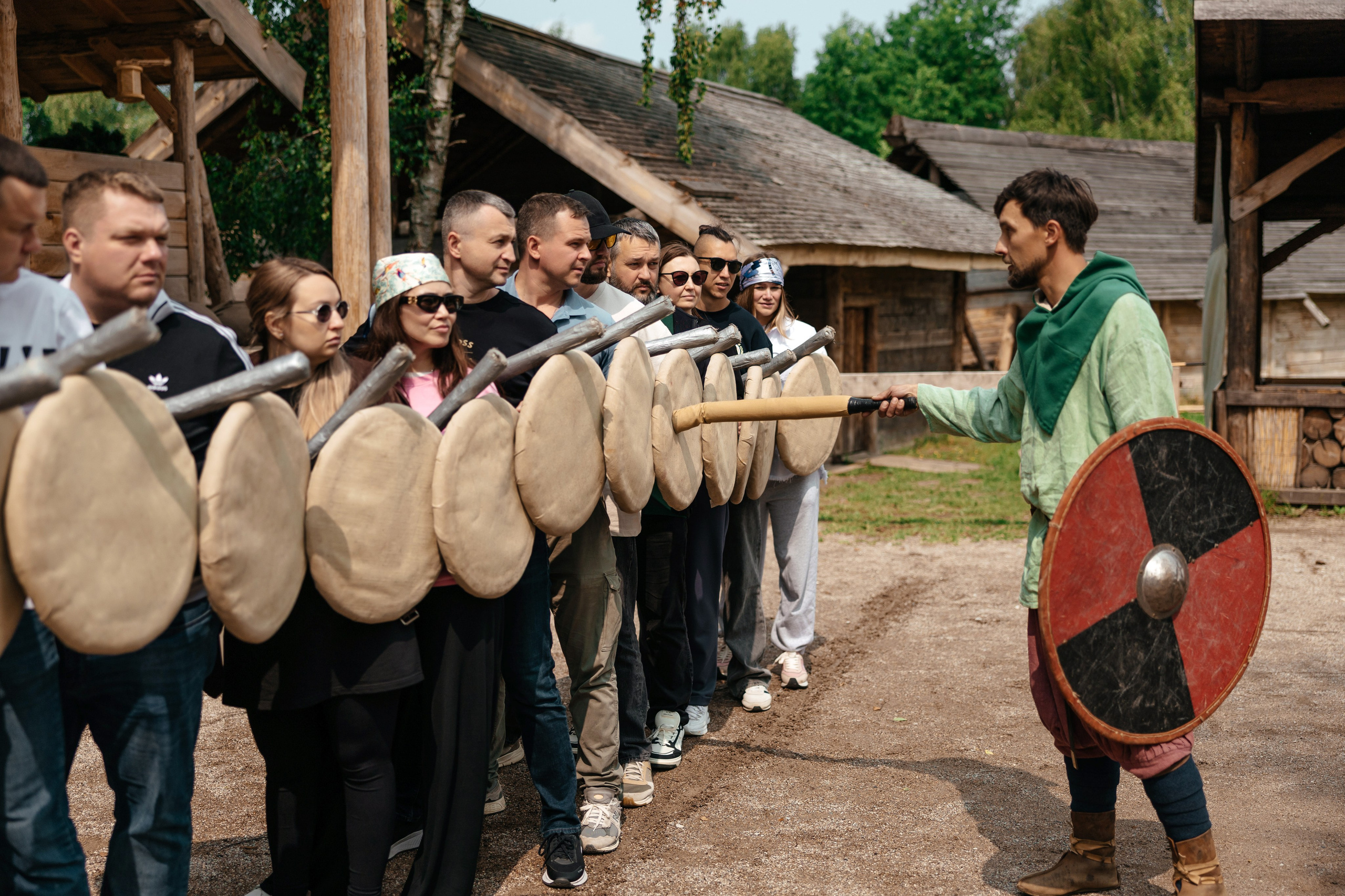 Корпоратив в деревне викингов