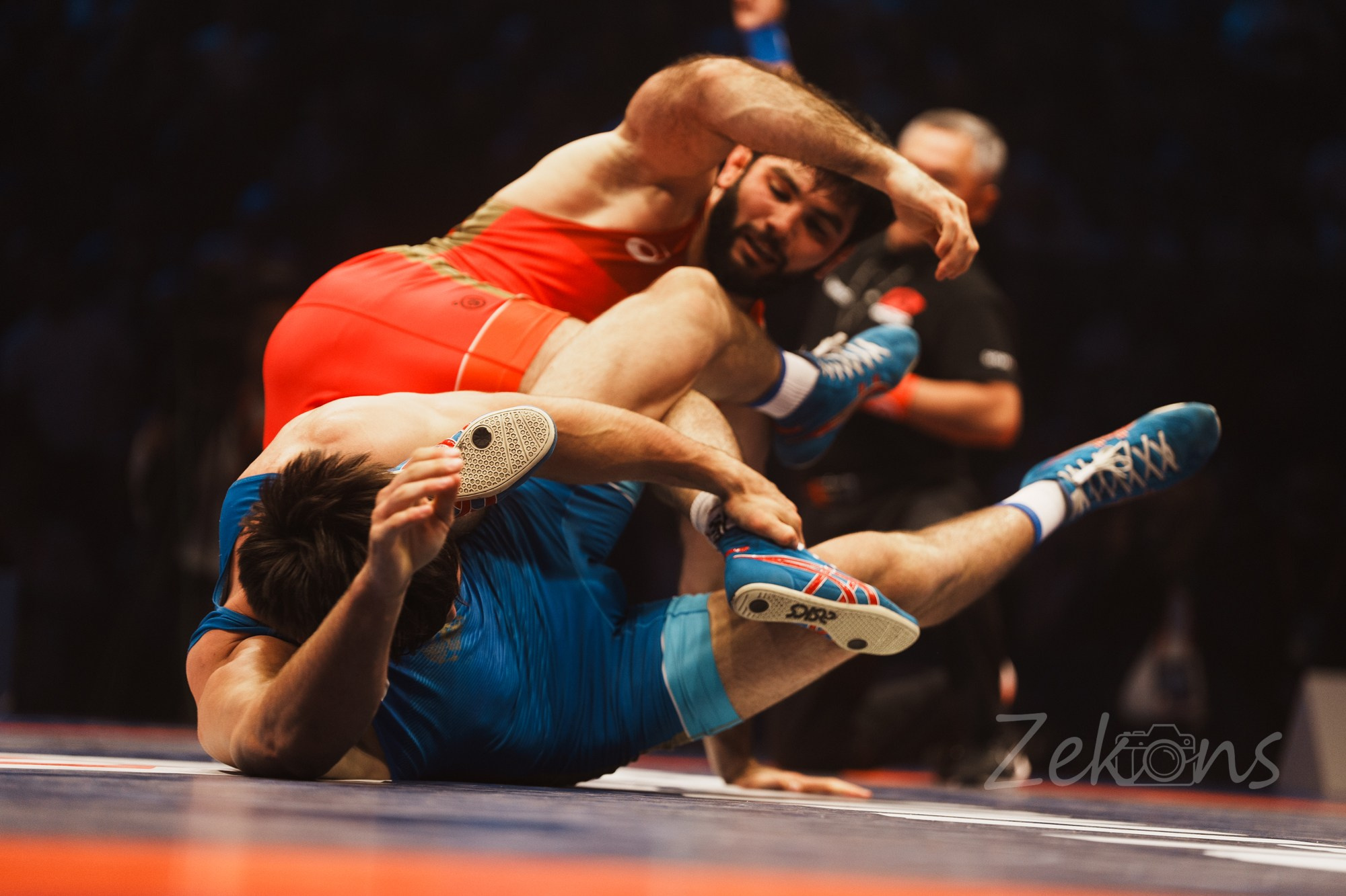 Чемпионат России по вольной борьбе 2025 (Москва). Zekons. Фото, видео, нейросети