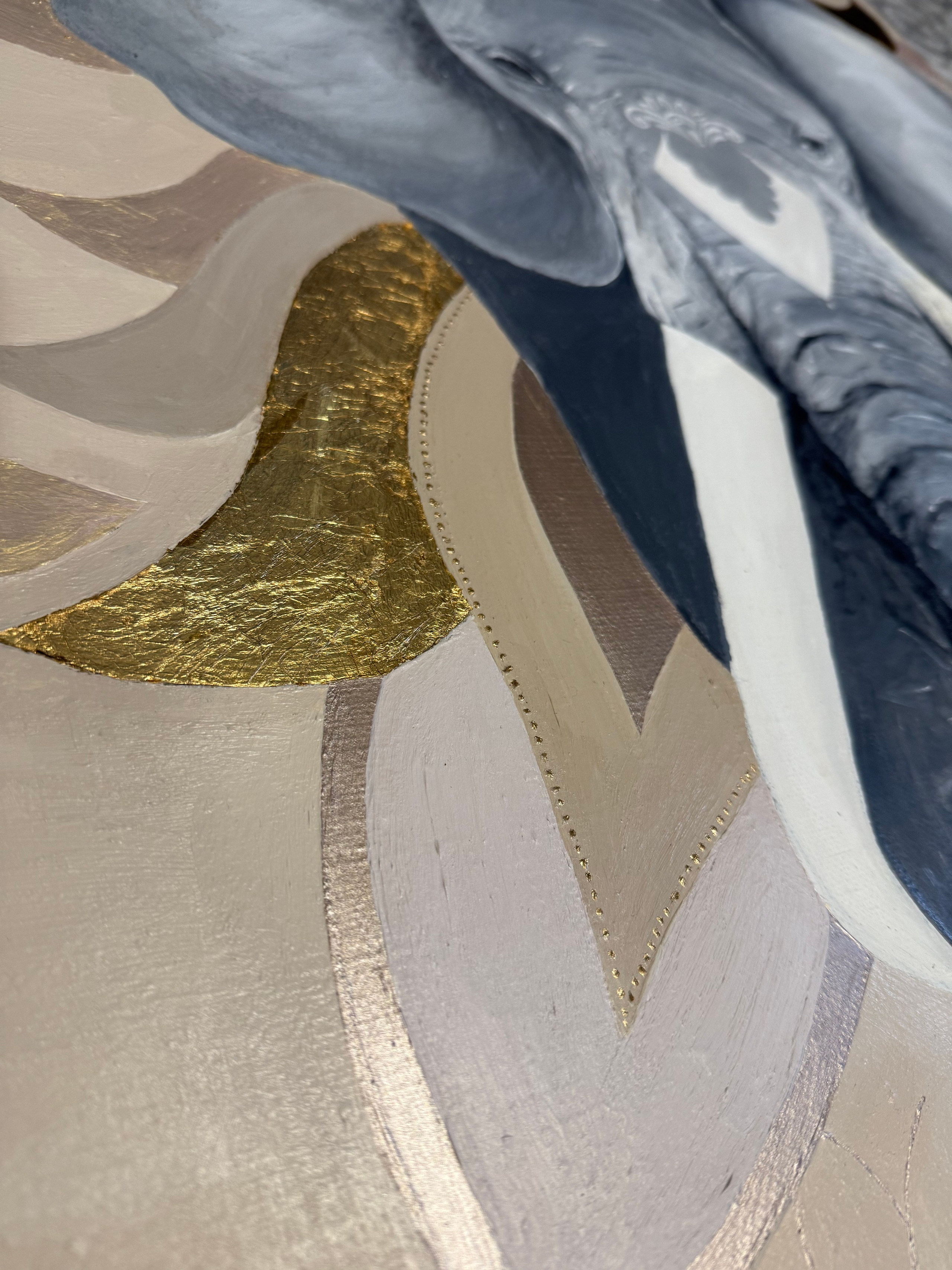 Слон. Художник интерьерных картин на заказ в Москве Nadi_Korchagina