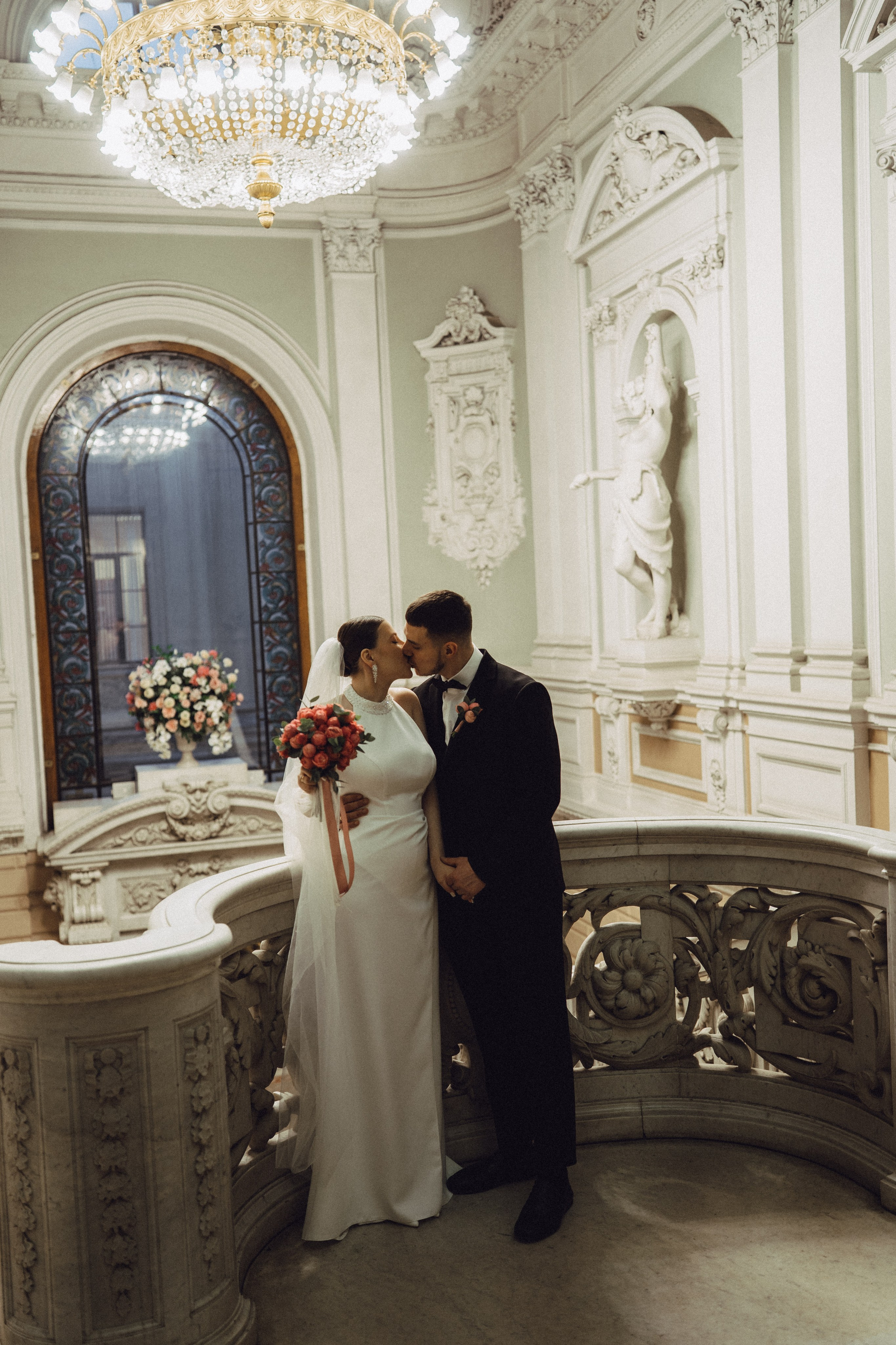 СВАДЕБНАЯ СЬЕМКА В ПЕВОМ ДВОРЦЕ БРАКОСОЧЕТАНИЯ. Профессиональный фотограф, Санкт-Петербург — Виктория Богомолова