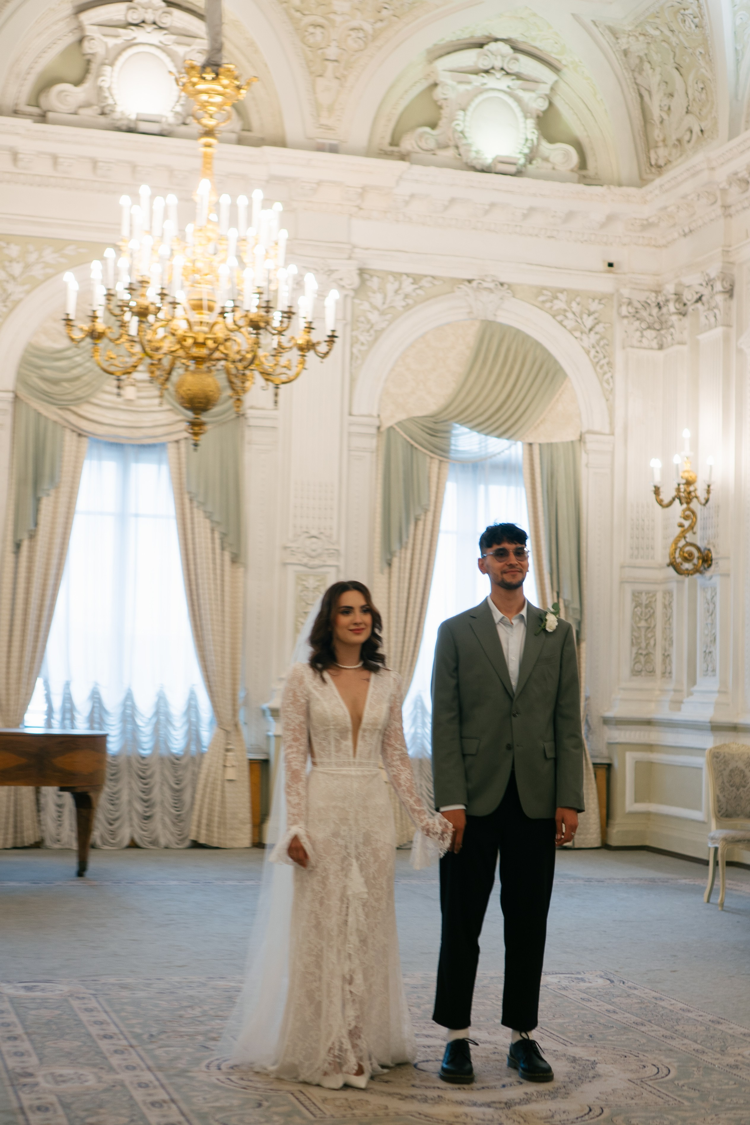 СВАДЕБНАЯ СЬЕМКА В ПЕРВОМ ДВОРЦЕ БРАКОСОЧЕТАНИЯ. Профессиональный фотограф, Санкт-Петербург — Виктория Богомолова