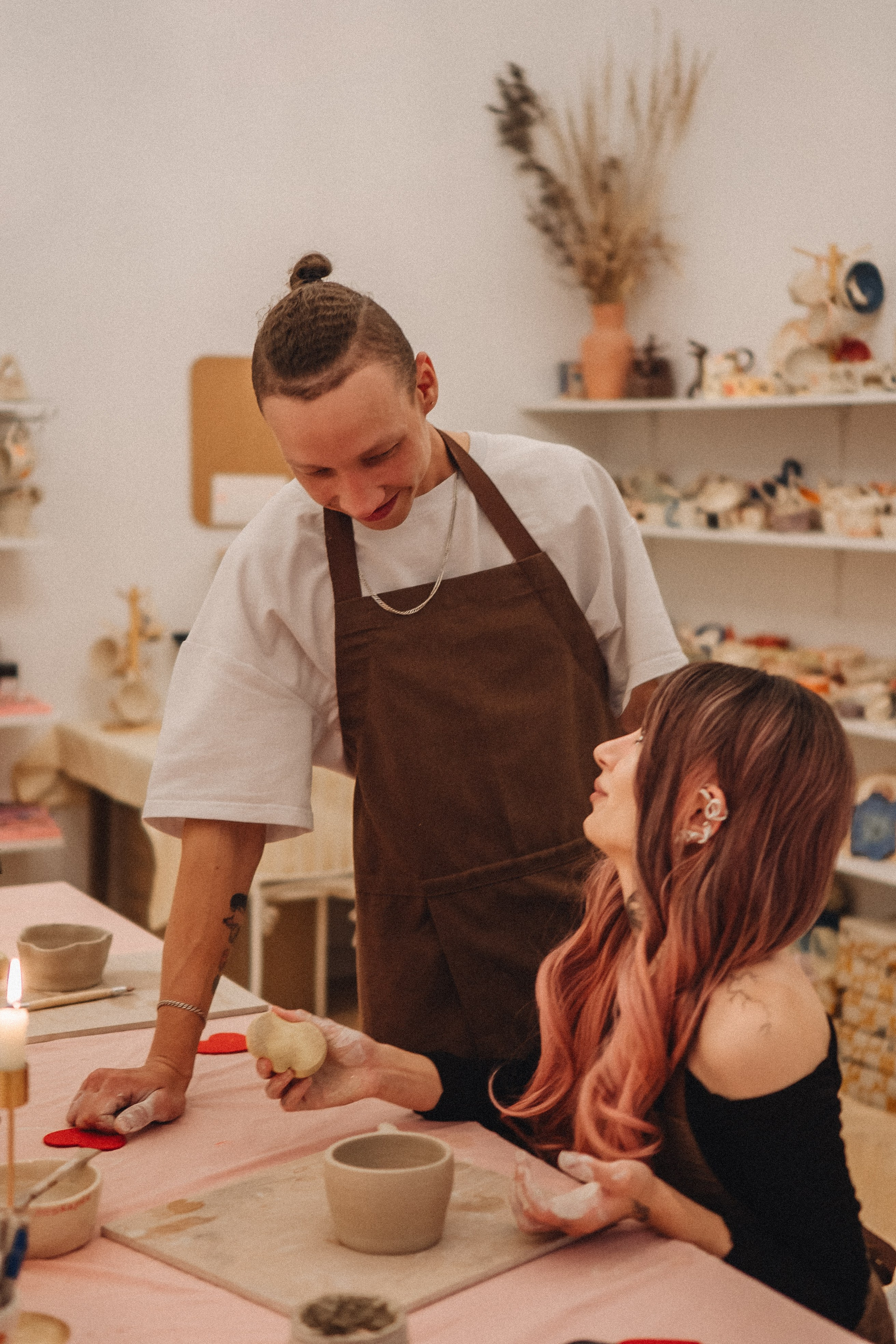 СВИДАНИЕ В ГОНЧАРНОЙ МАСТЕРСКОЙ. Профессиональный фотограф, Санкт-Петербург — Виктория Богомолова