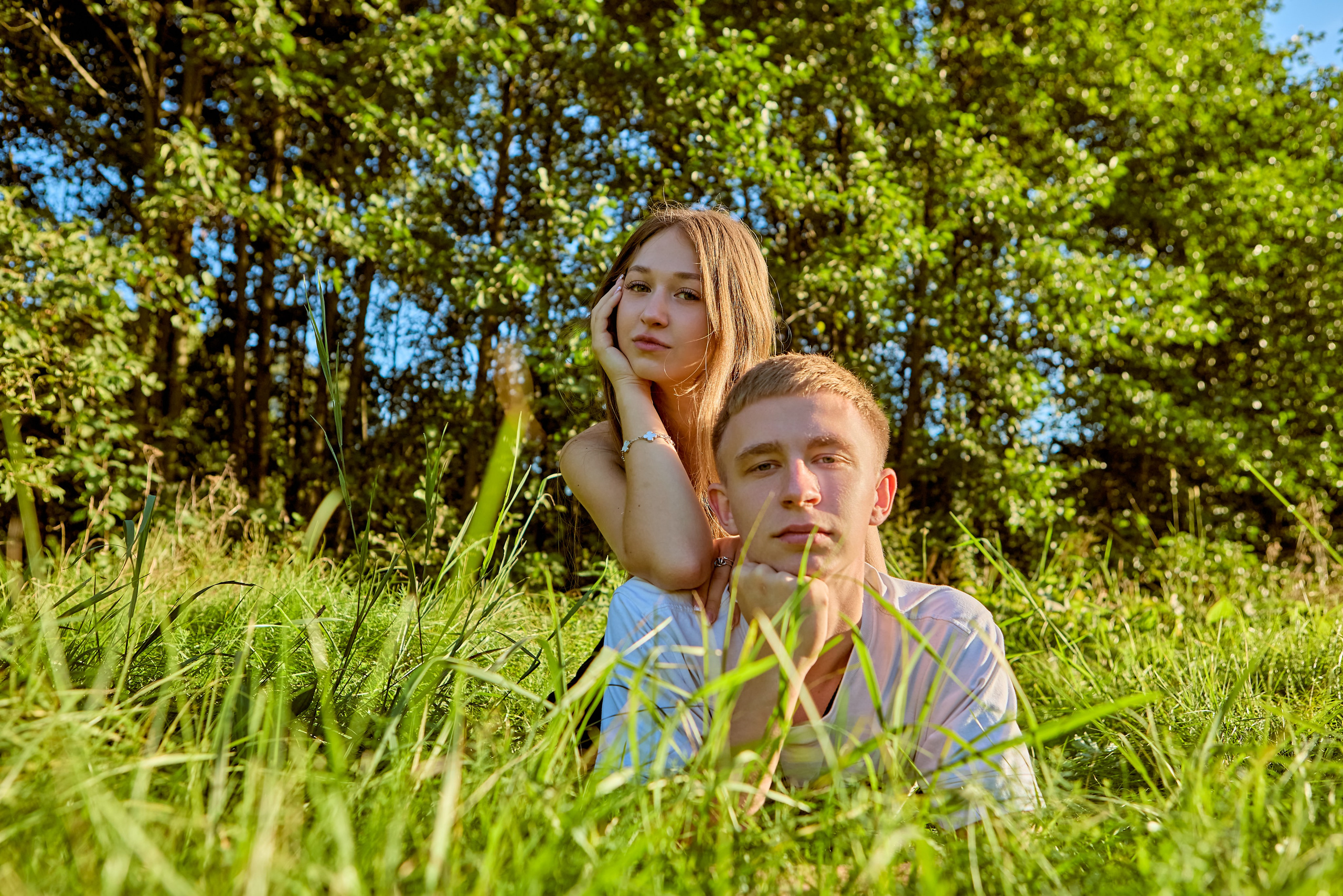 Фотосессия Золотая осень Александр и Злата