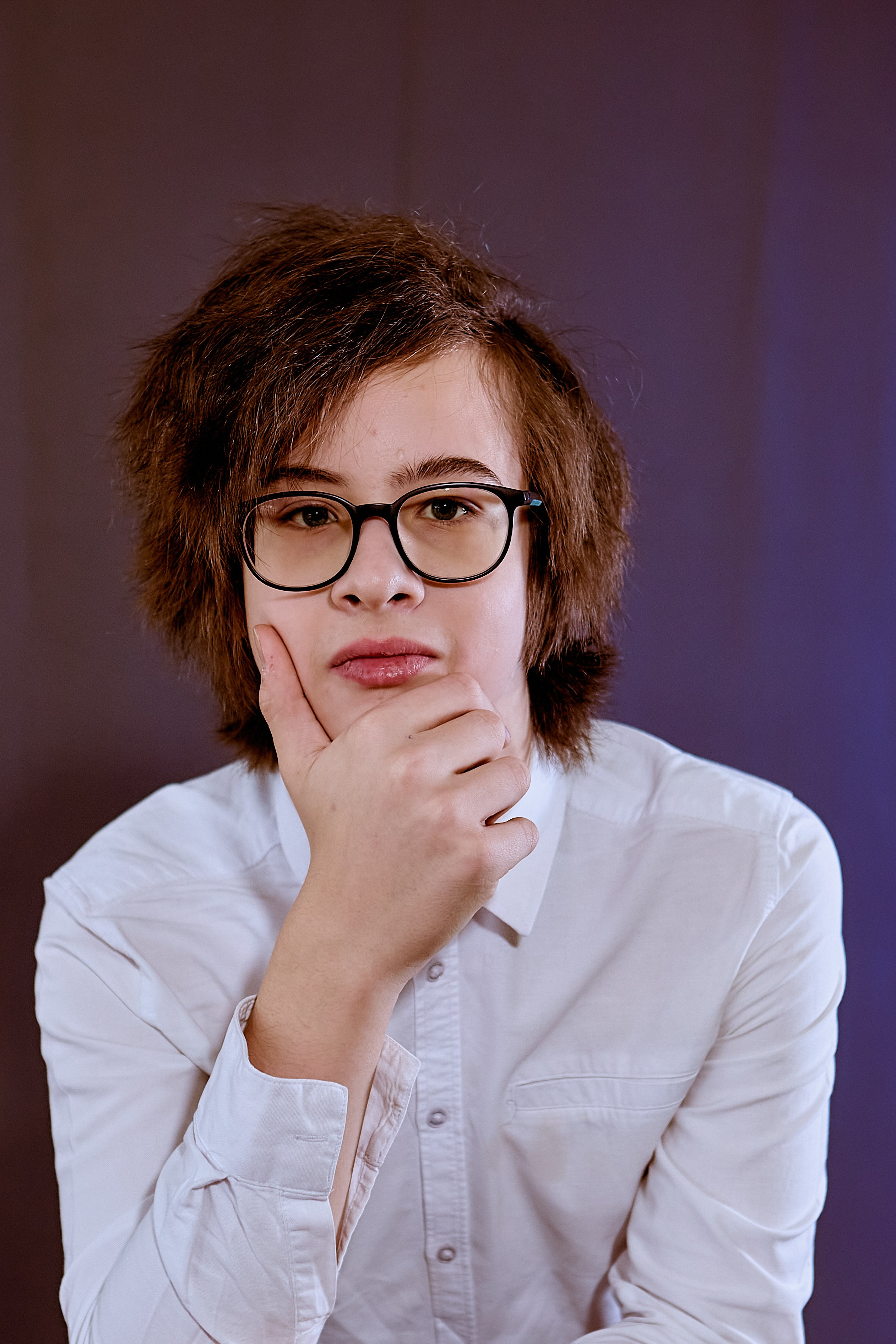 Школьная фотосессия учеников 6 класса