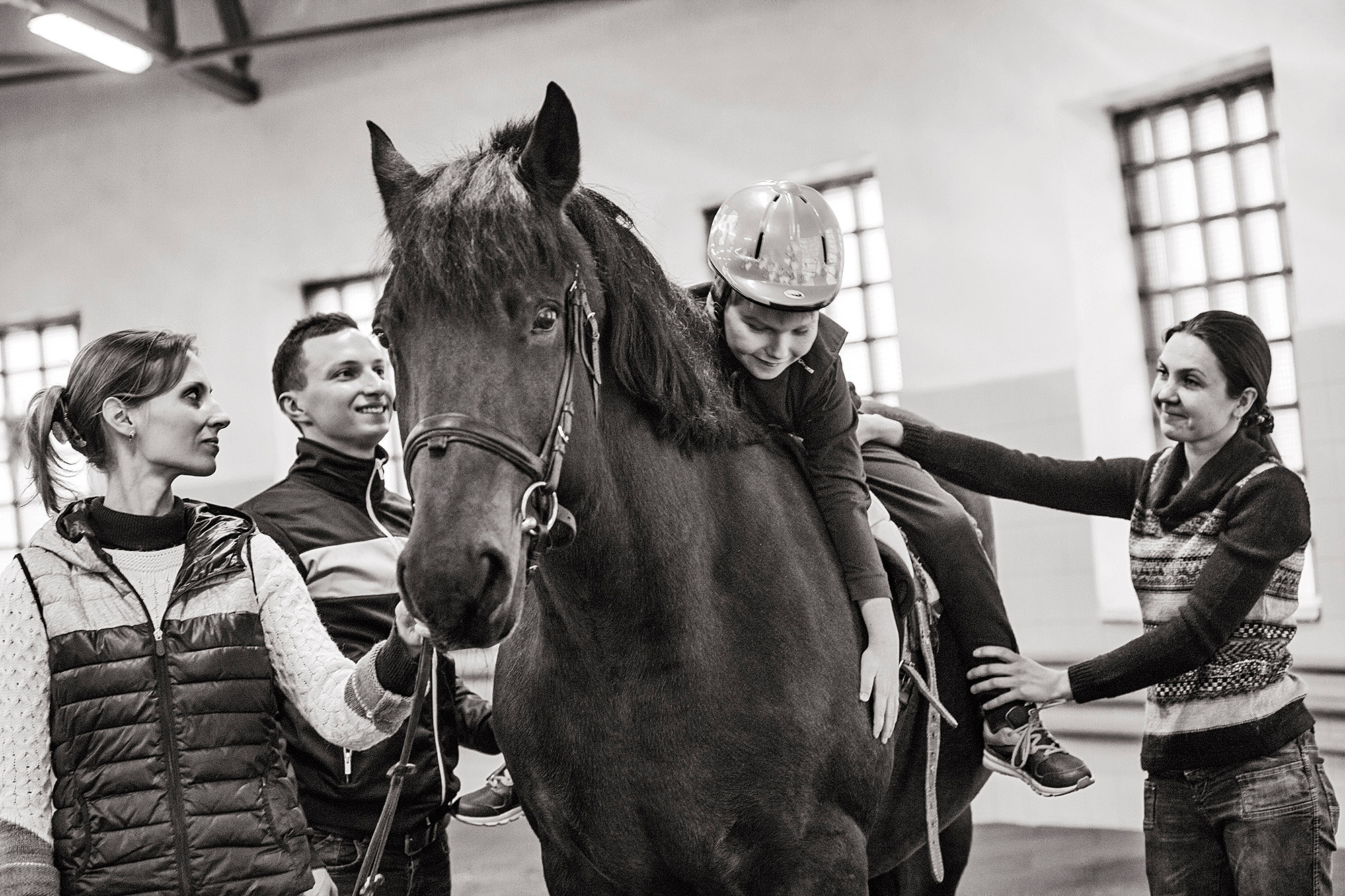 Живая нить. Детский центр лечебной верховой езды. Семейный и свадебный фотограф КМВ Луиза Горшенина