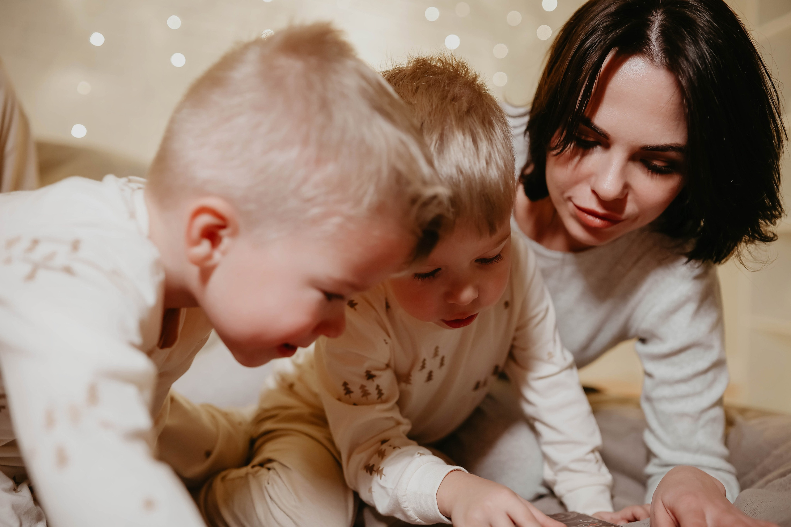 Новогодняя. Саша+Андрей+дети. Photographer in Moscow & everywhere in the World Alena Vyalova