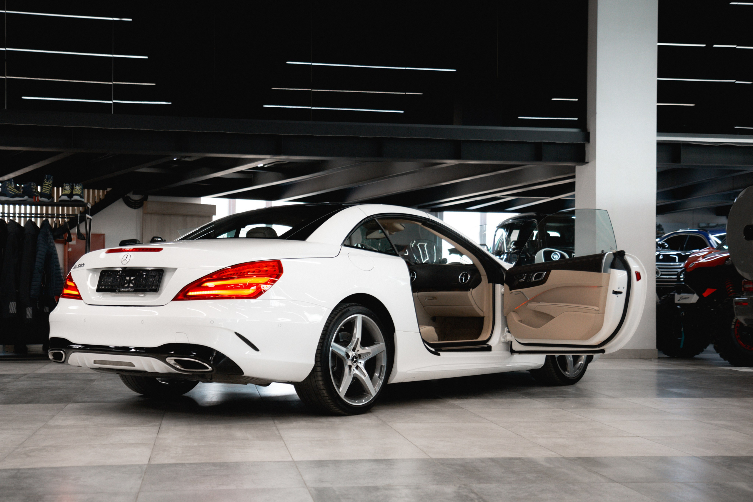 Mercedes SL550. Автомобильный фотограф и видеограф в Новосибирске|Александра Косухина