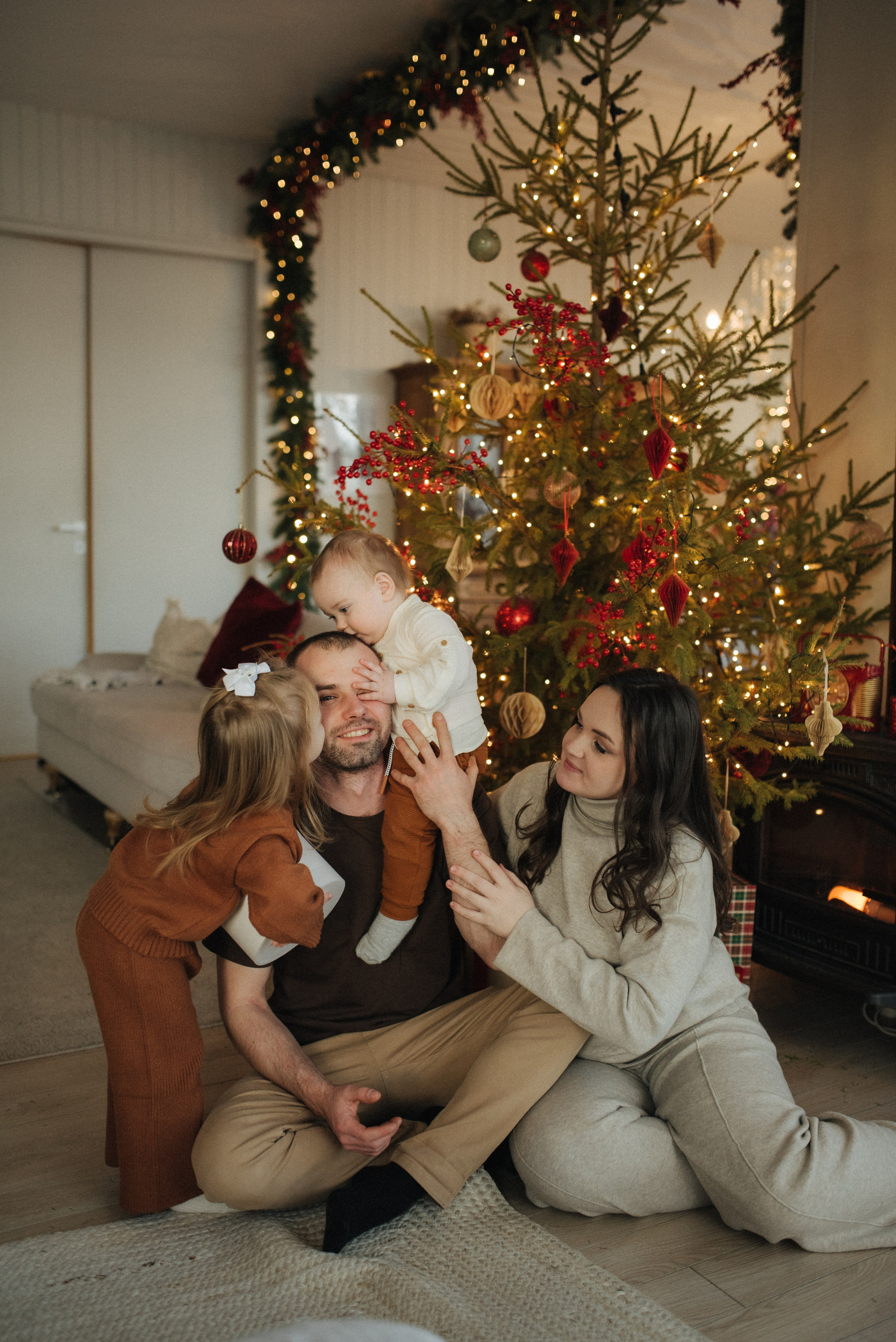 Новогодняя в студии. Фотограф в Санкт-Петребурге и в Великих Луках Волченкова Екатерина