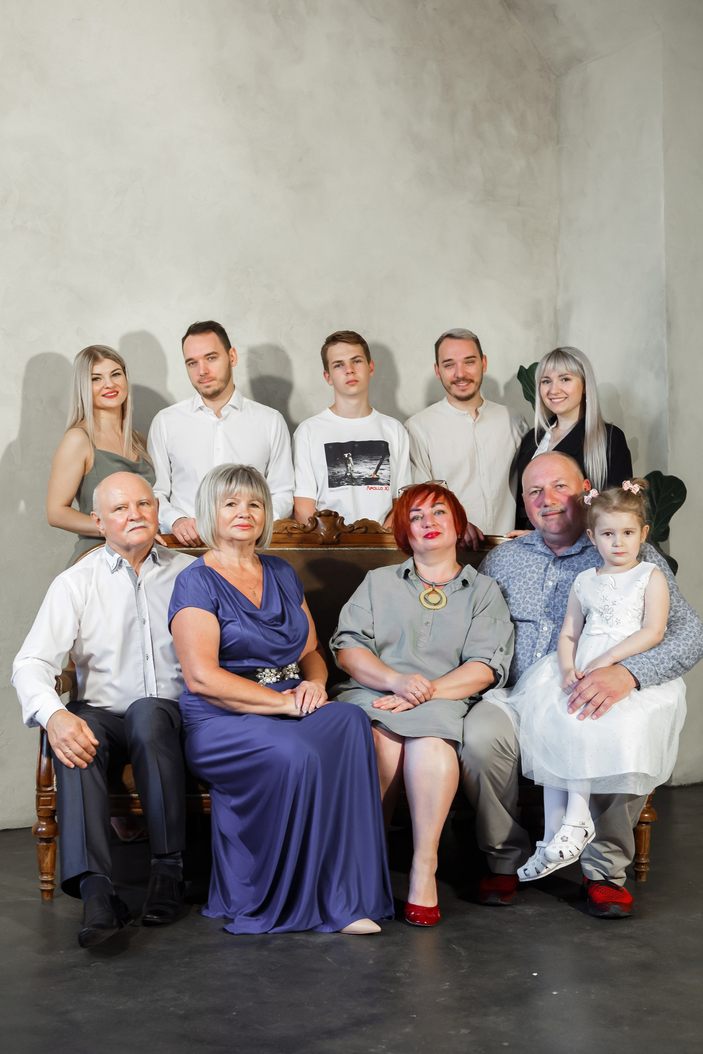 Очень большая семья, личные и парные портреты. Свадебный и портретный Фотограф в Липецке Дмитрий Котюков