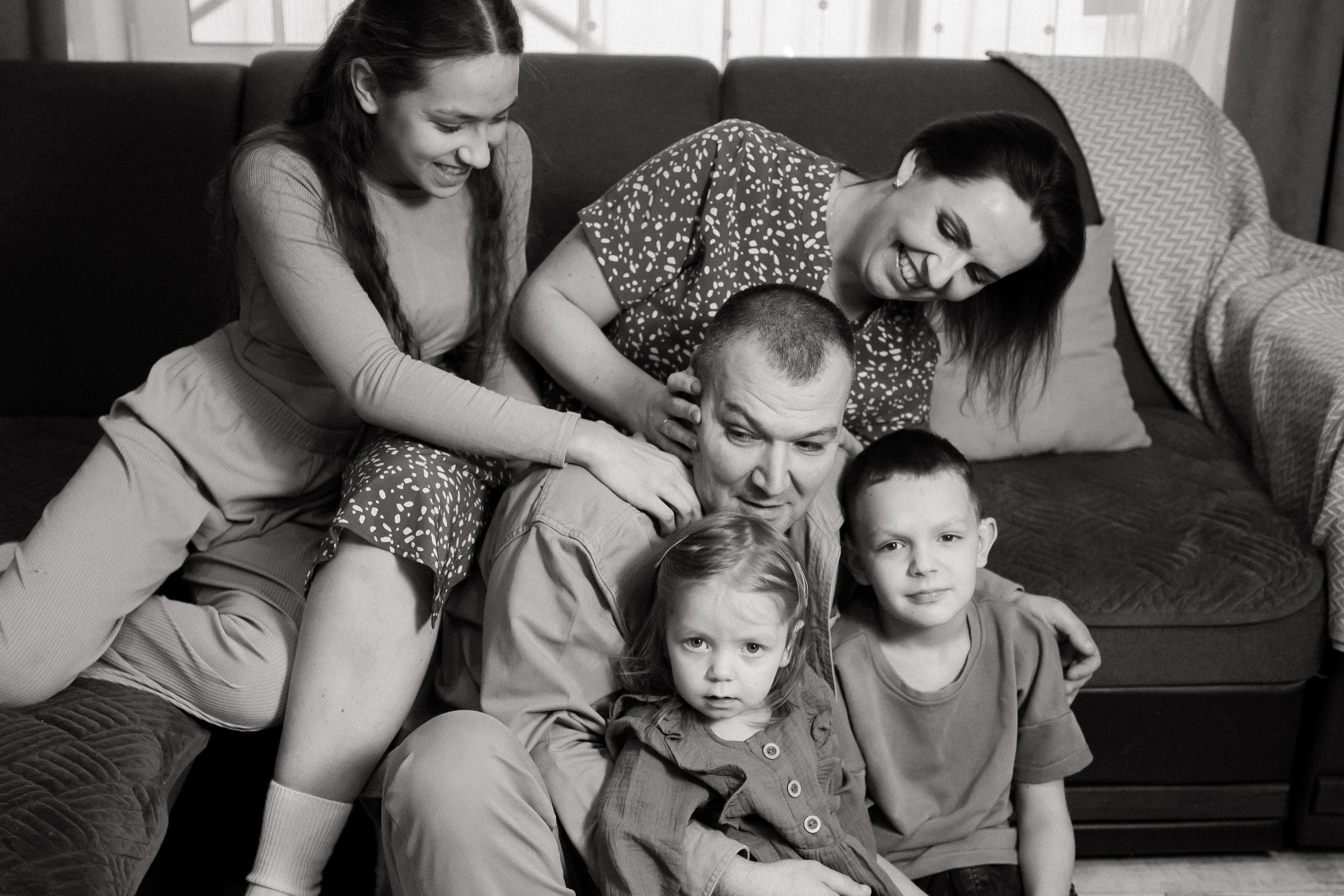 Семейная домашняя фотосъемка в Архангельске и Северодвинске. Портретный и свадебный фотограф в Архангельске Елизавета Стрекаловская