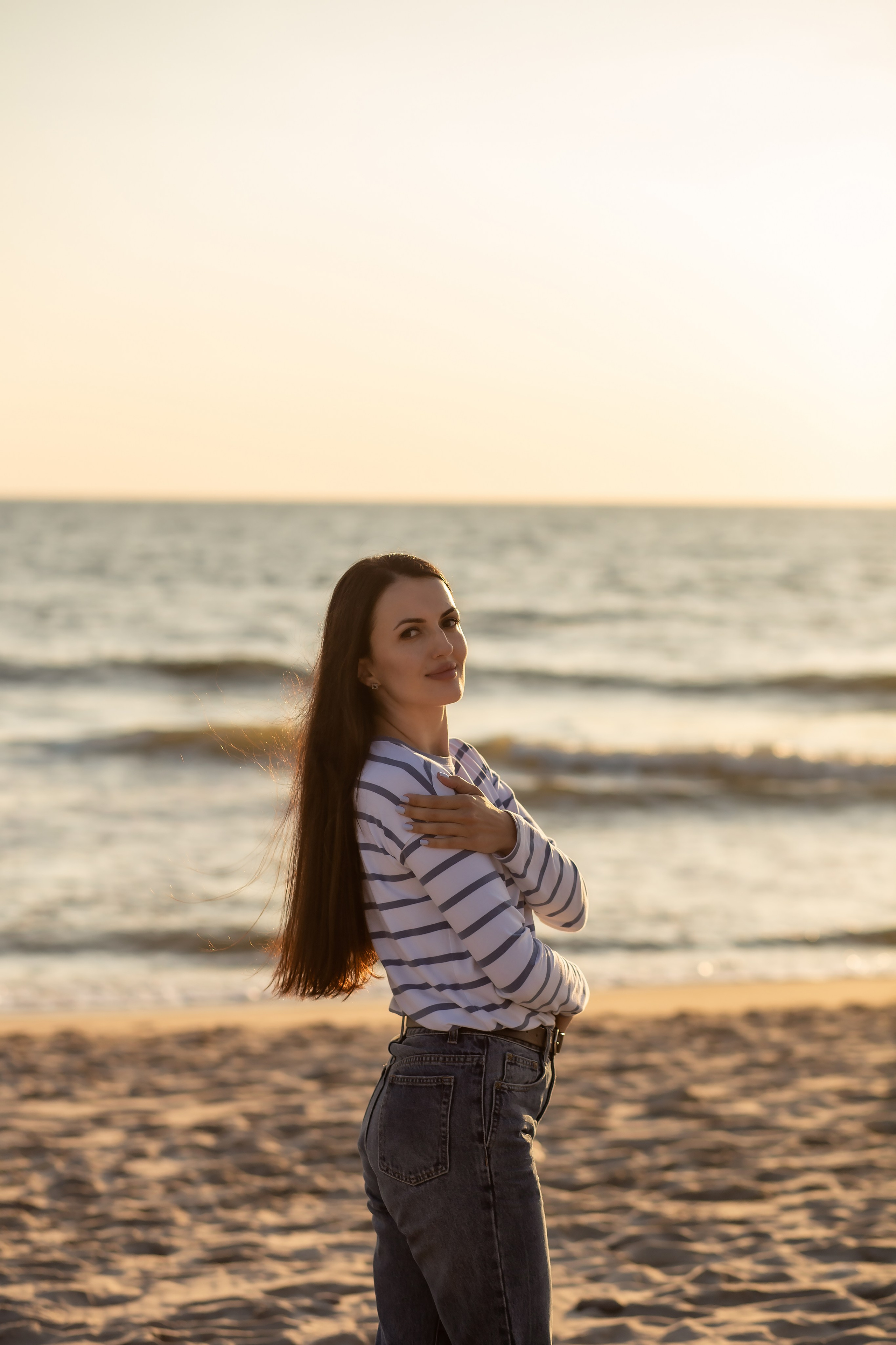 Павел и Татьяна. Закат в Янтарном. Фотограф в Калининграде Решетникова Алина