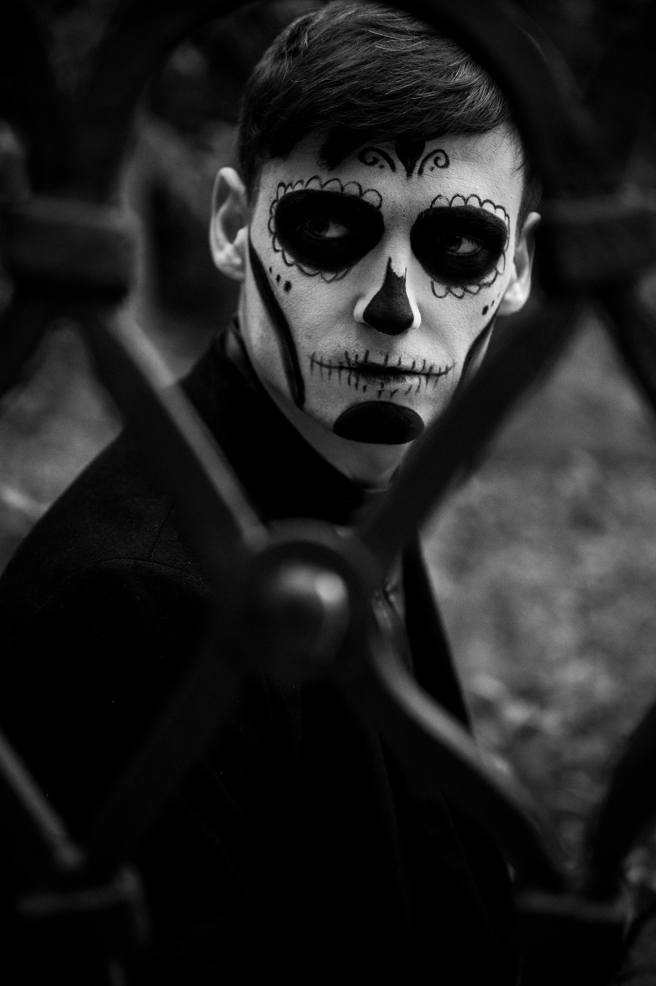 Halloween (Roman and Natalia). Photographer in Moscow Anna Chistiakova