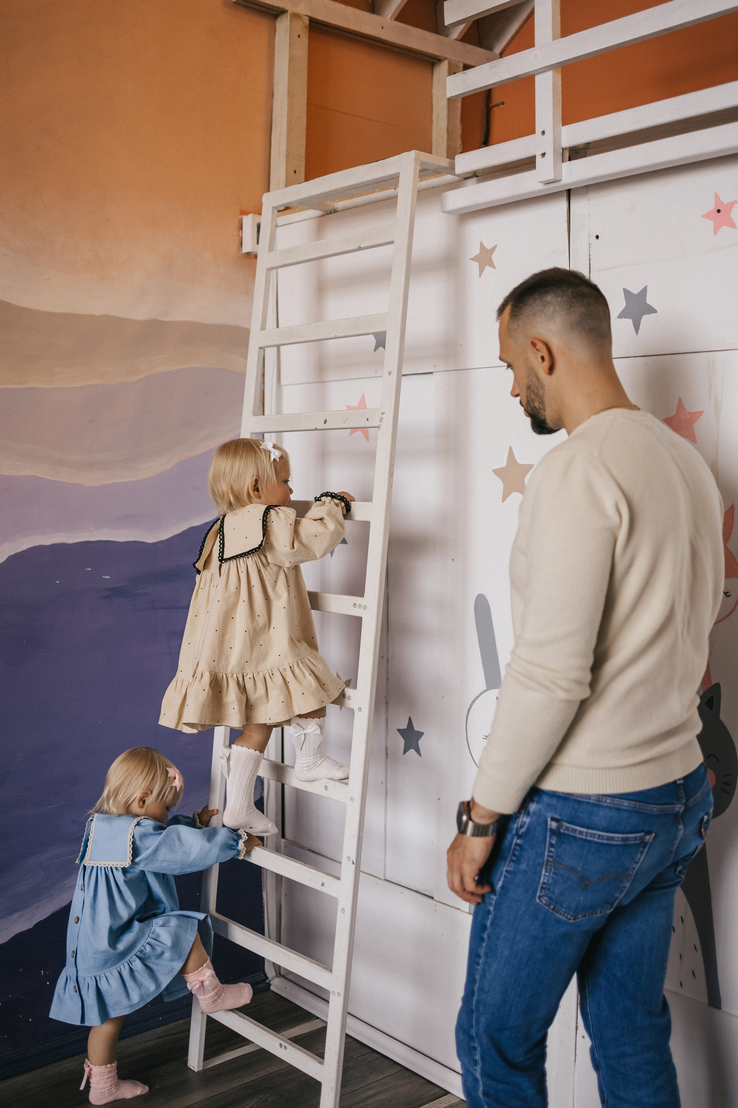 Сергей, Екатерина, Маша и Аня. Фотограф Нижний Новгород