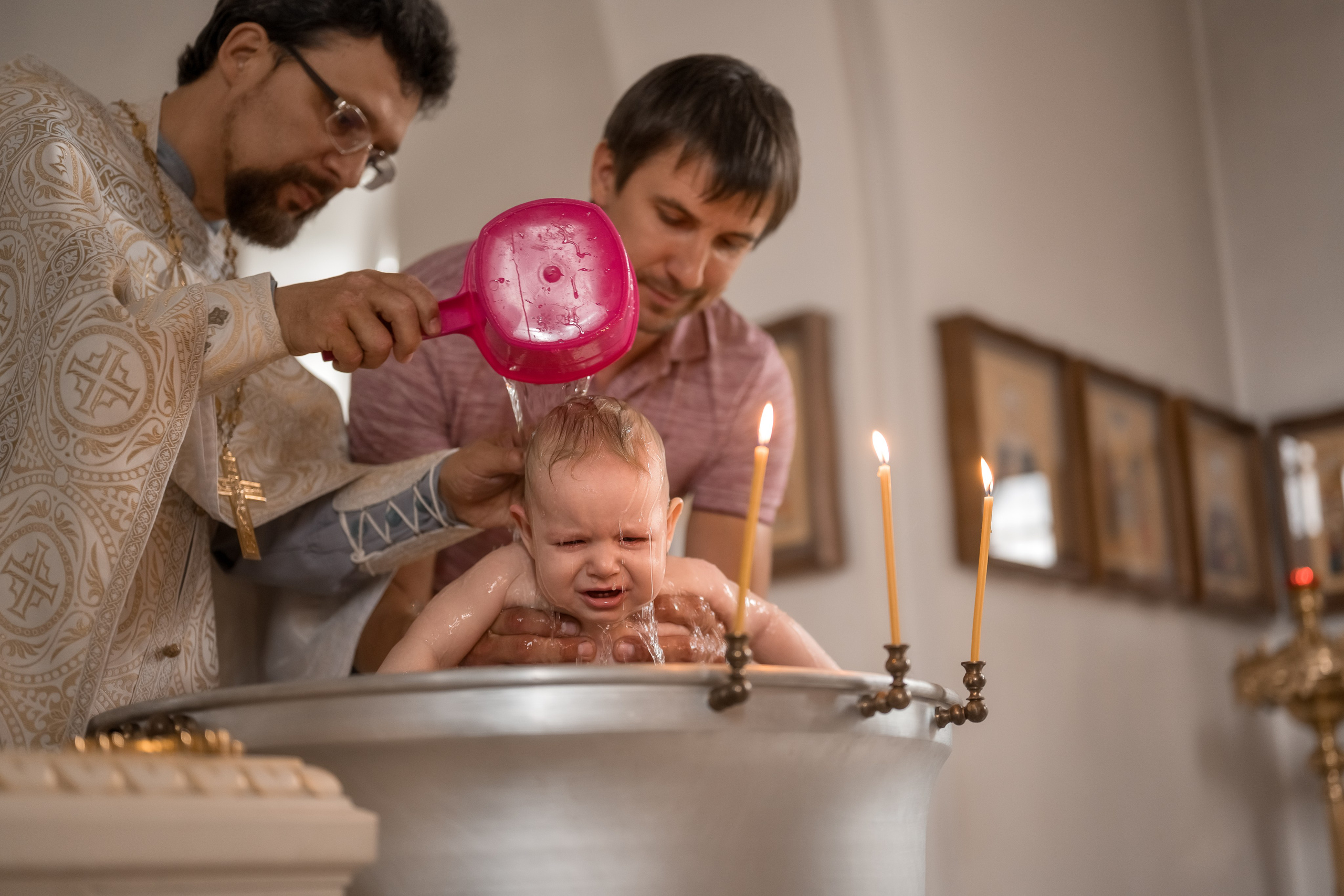 Крещение. Фотограф Саратов Юлия Петрова