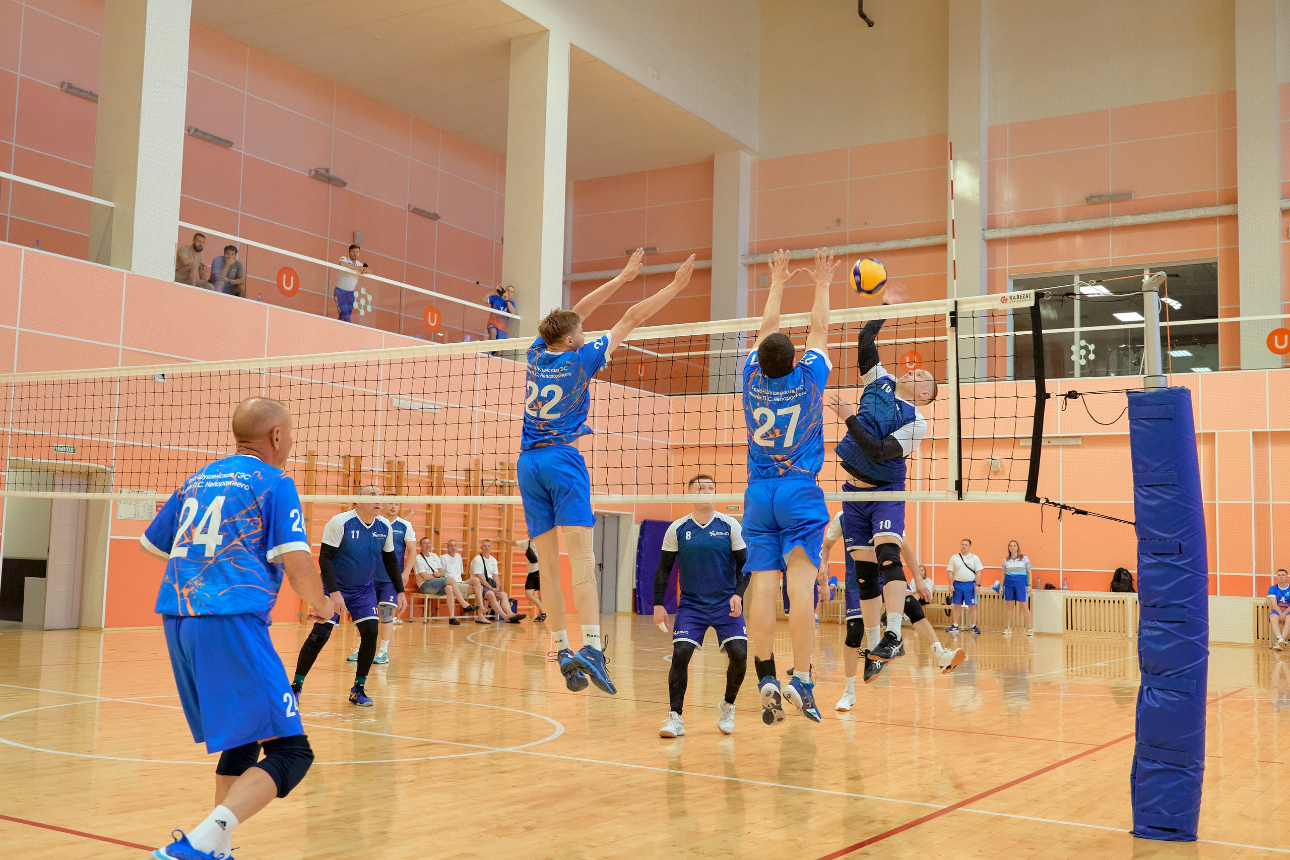 Спартакиада Группы РУСГИДРО | Волейбол. Александр Сазонов Красноярск